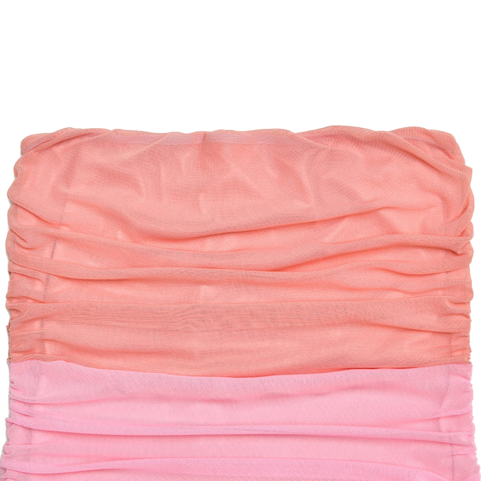 A1. Women's Off-neck Tube Top Mesh Splicing Package Hip Skirt Dress - enhanced image 6