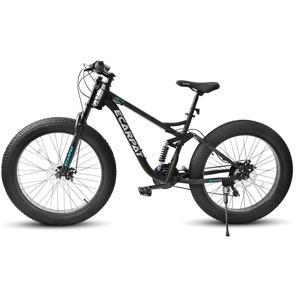 Ruffryde Ecarpat™ – 26" Full Suspension MTB (21-Speed, Dual Disc, Black) - enhanced image 7