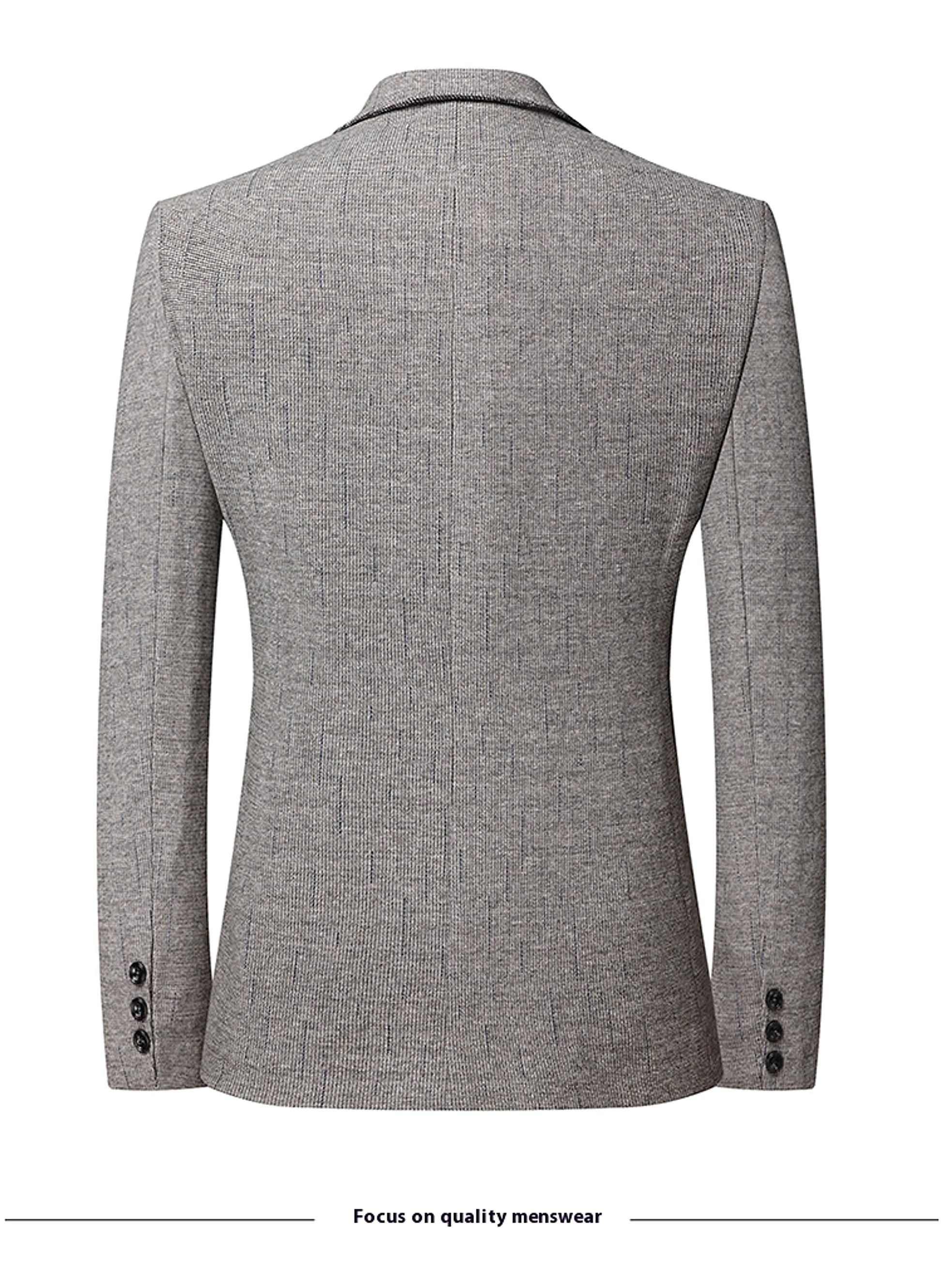 Autumn New Men's Casual Suit Jacket - enhanced image 7