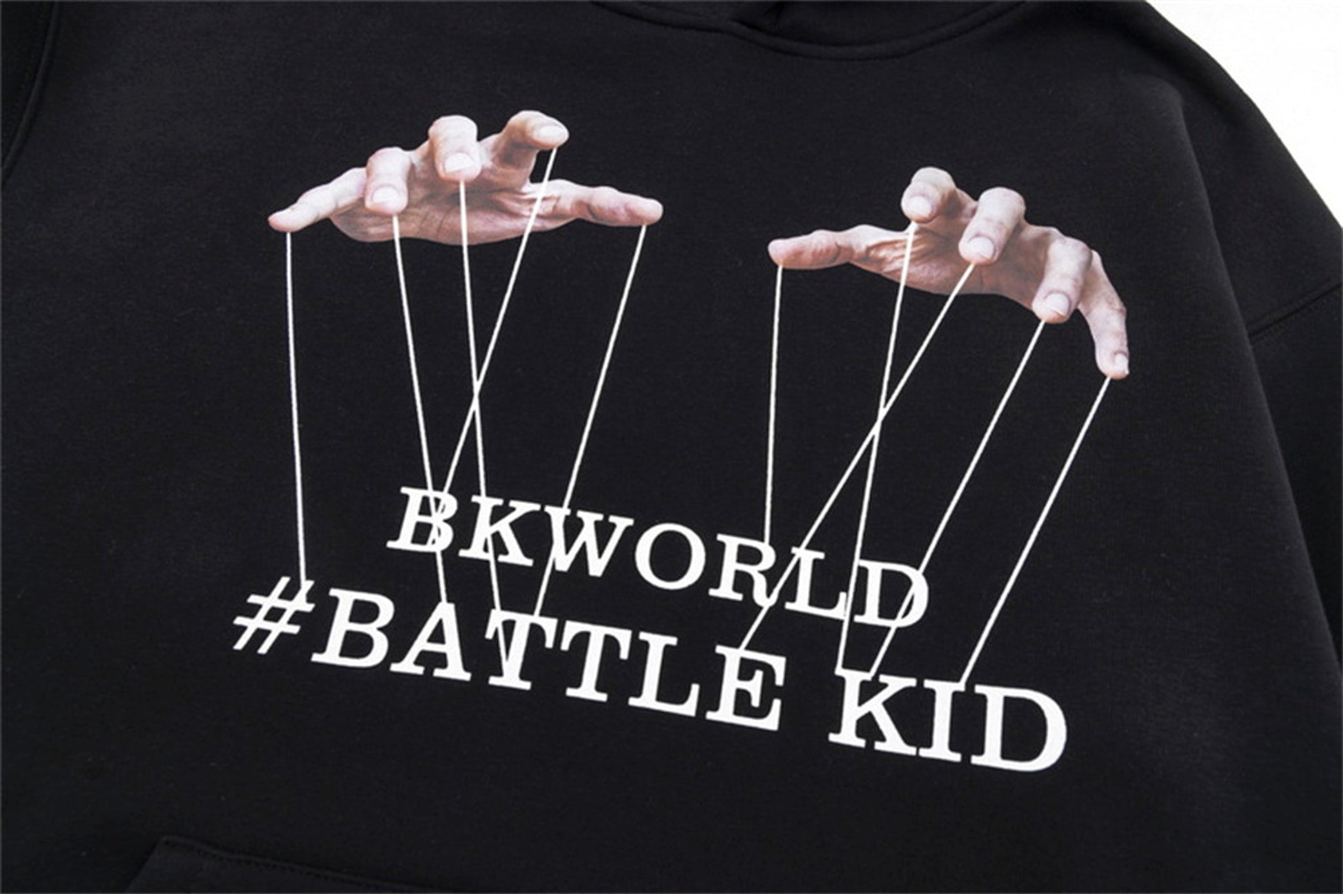 BATTLEKID - Padded Hooded Sweatshirt Sweater Men - enhanced image 7