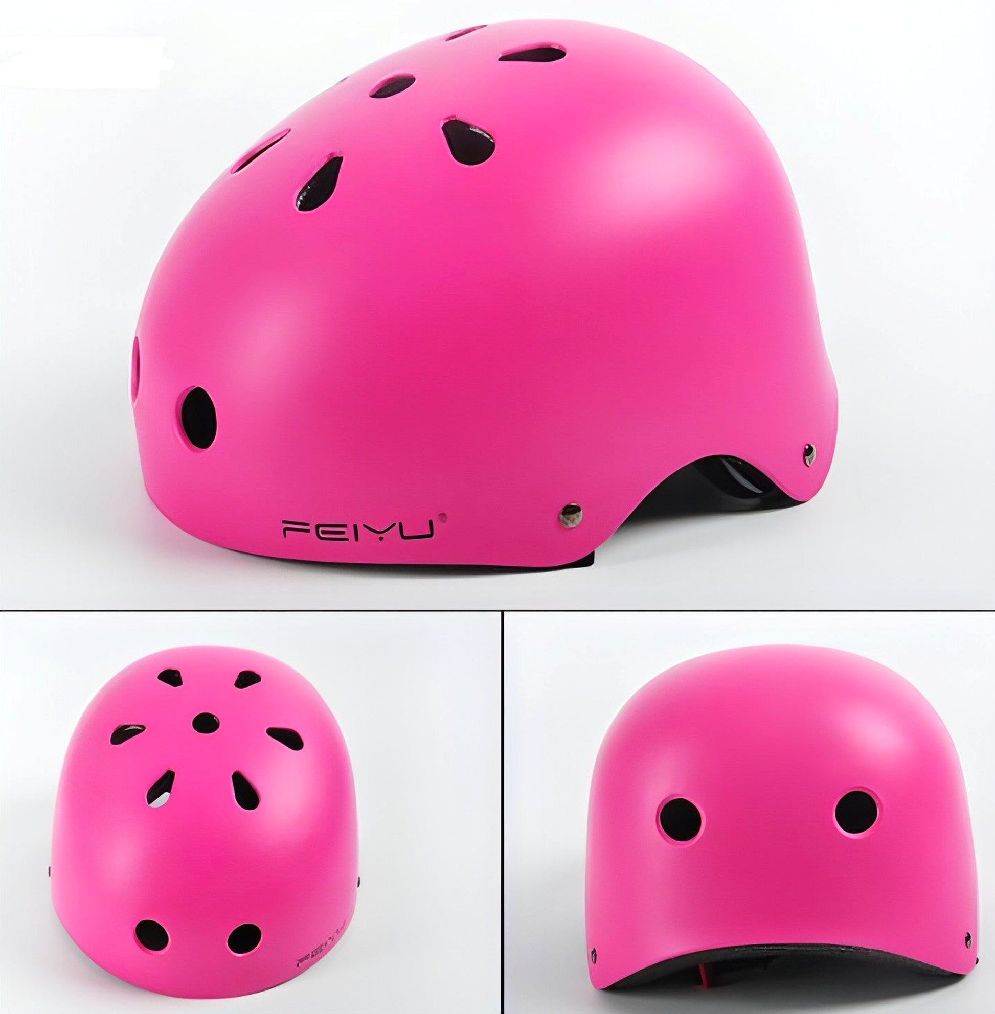 Boiling Fish Children's Wheel Skating Helmets  Hip-hop Bicycle Riding Skating For Men And Women's Helmets - enhanced image 7