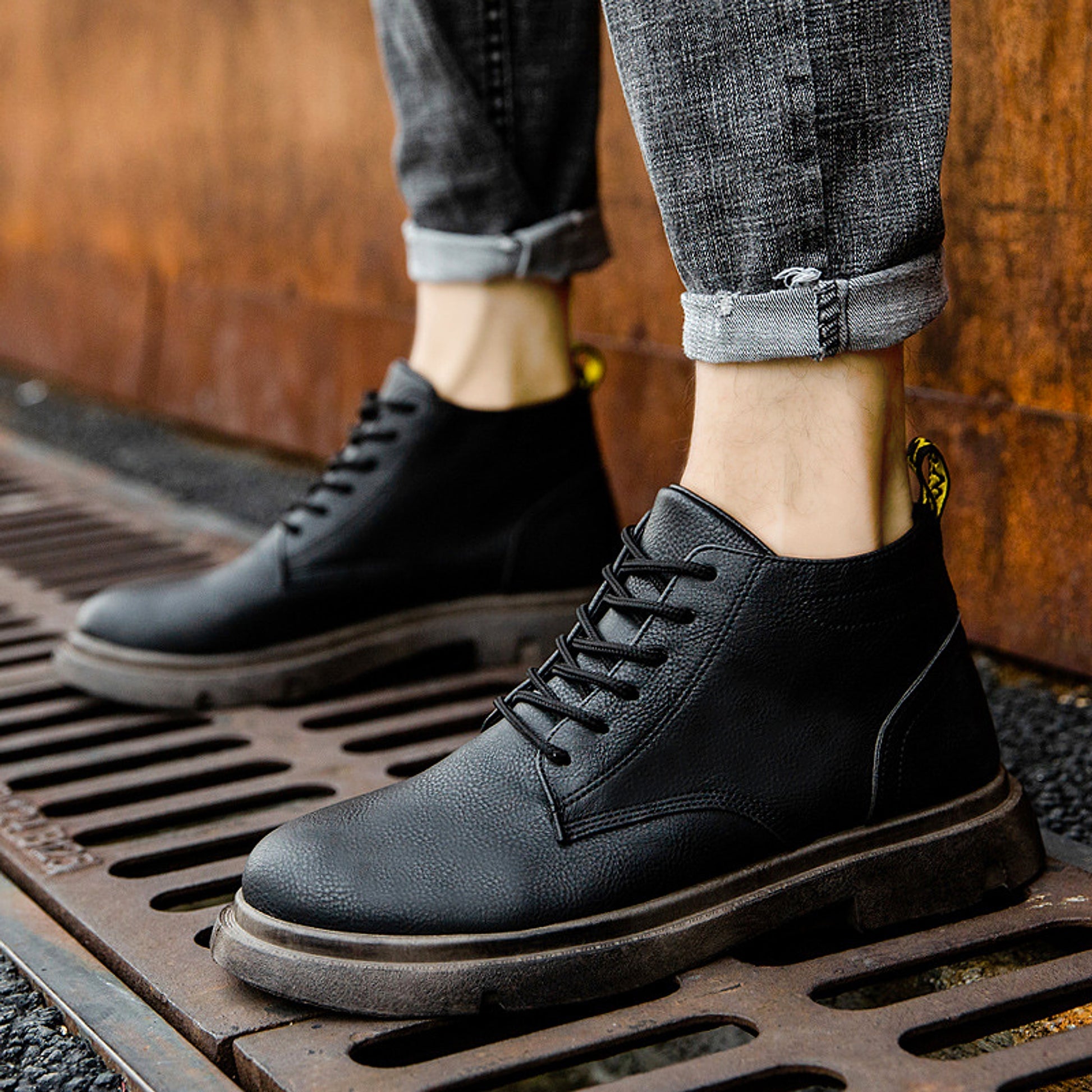 Casual Sports Shoes Plus Cashmere Martin Boots Men - enhanced image 7