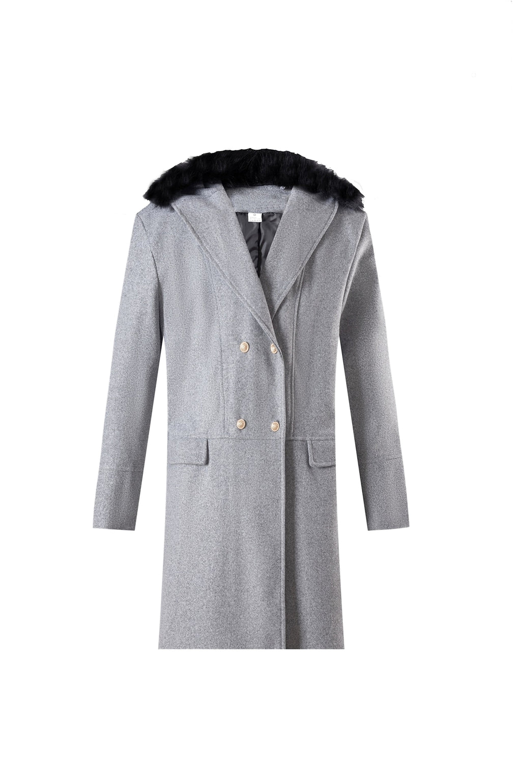 Casual Woolen Men's Trench Coat Men - enhanced image 7