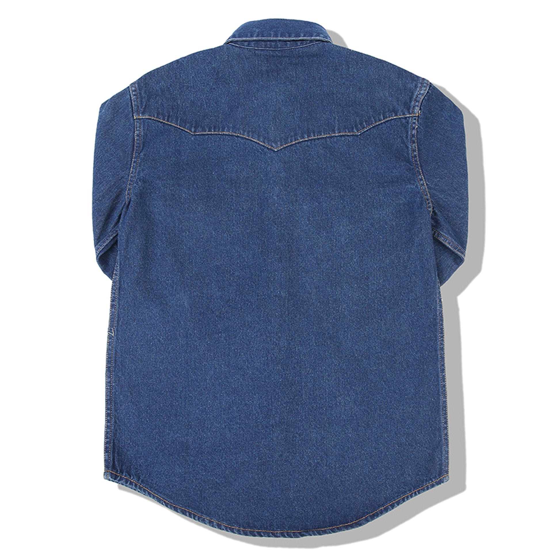 Classic Bag Flower Wash Denim Shirt - enhanced image 7