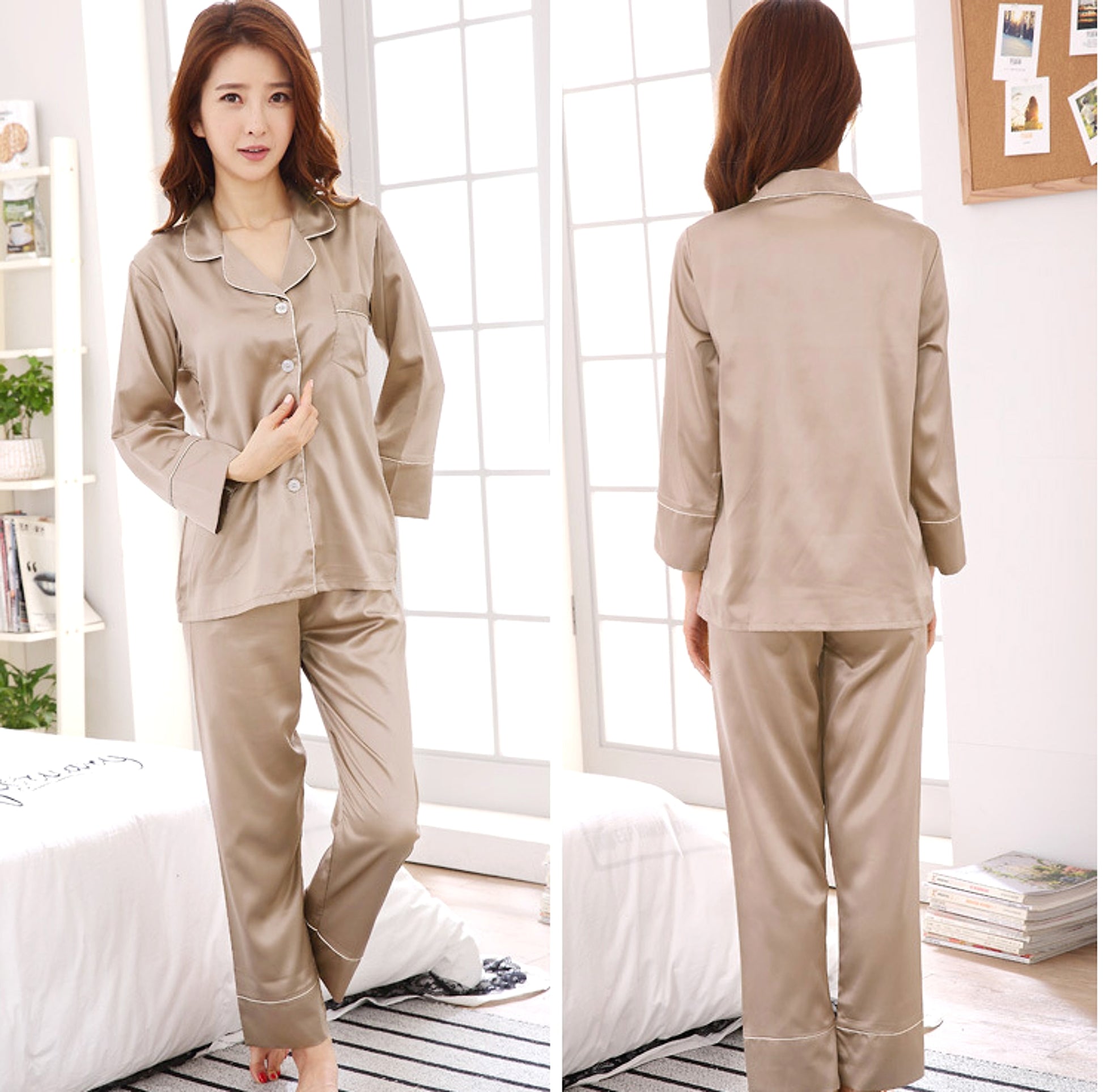 Couples pajamas for men and women - enhanced image 7