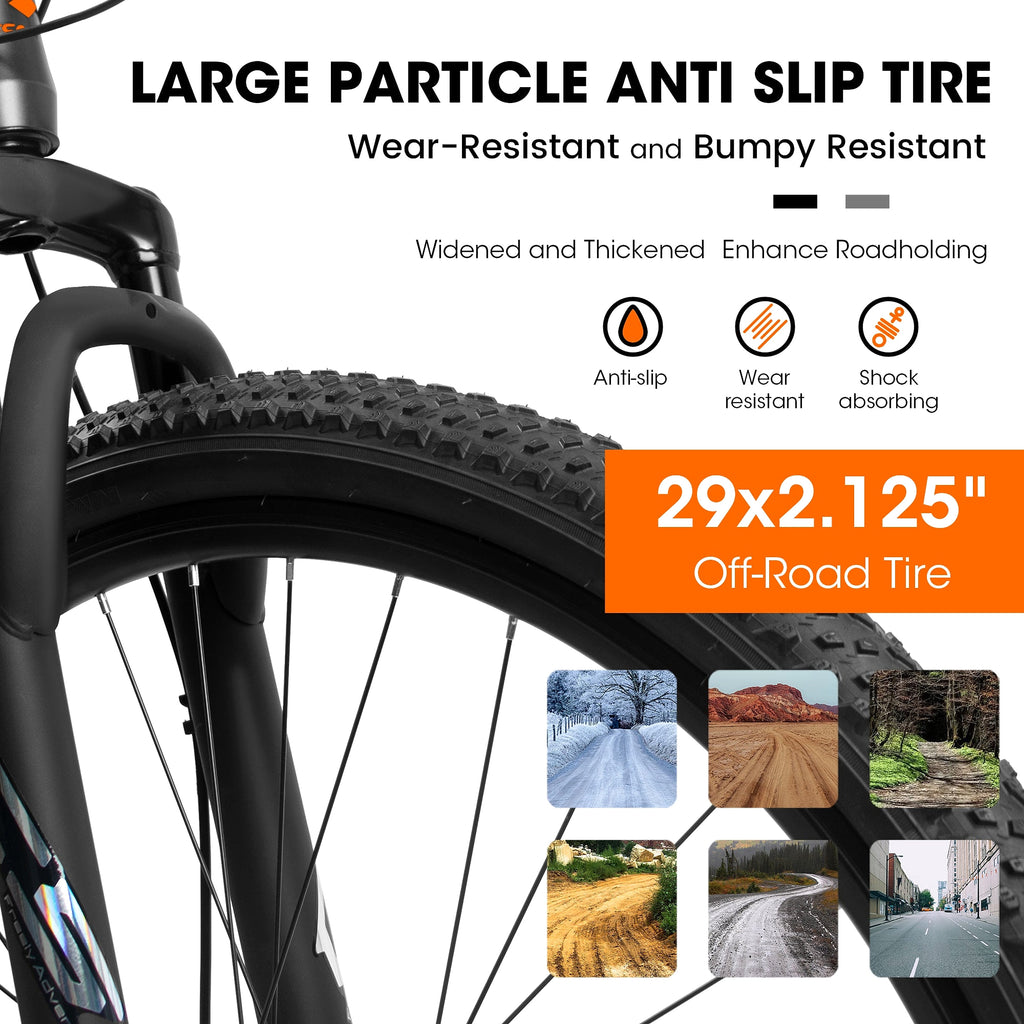 Ecarpat™ City-Cruizer – 29" Pro-Series Mountain Bike (21-Speed) - enhanced image 7