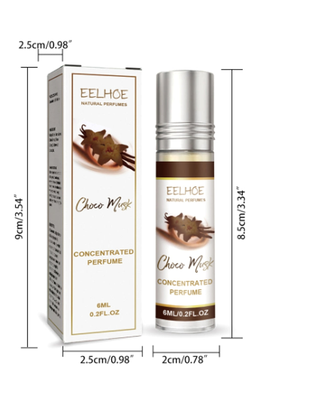 EELHOE™ Choco Musk – A Sensual Pocket-Sized FragranceSpicy. Cozy. Unforgettable. - enhanced image 7