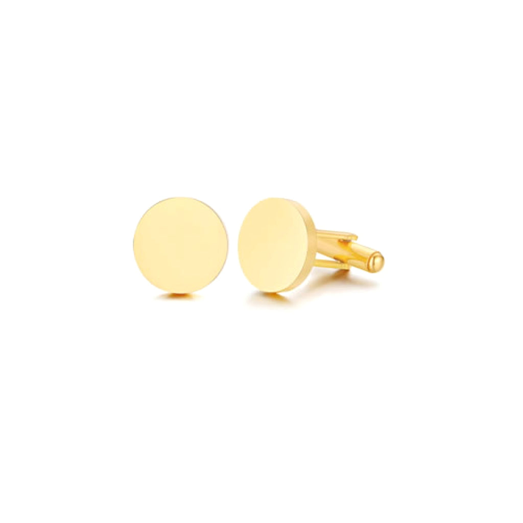 Minimalist Stainless Steel Cufflinks – Classic & Elegant - enhanced image 7