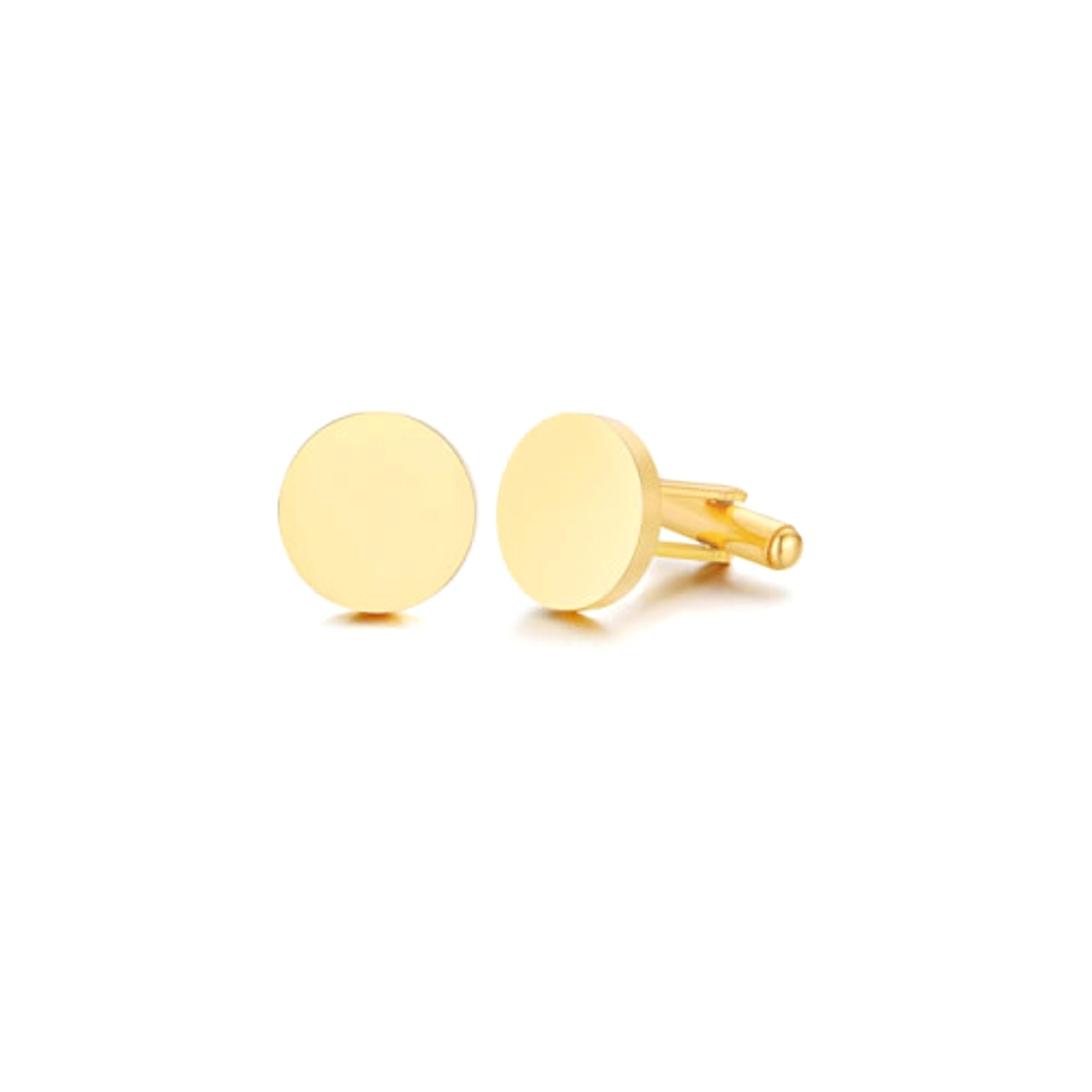 Minimalist Stainless Steel Cufflinks – Classic & Elegant - enhanced image 7