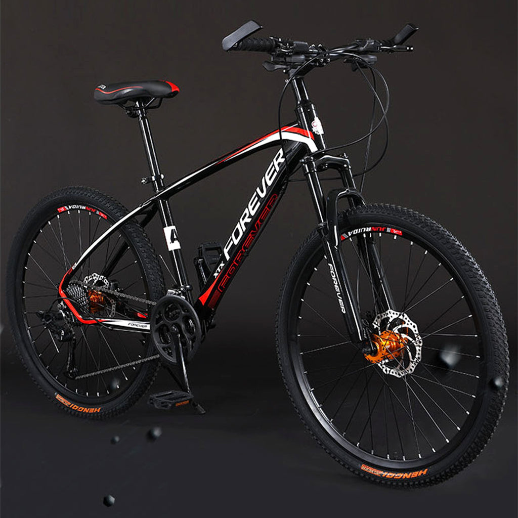 Forever™ AllTrack Pro – 26"–27.5" Aluminum MTB (Oil-Pressure Disc, Double Shock, 24–36 Speed) - enhanced image 7