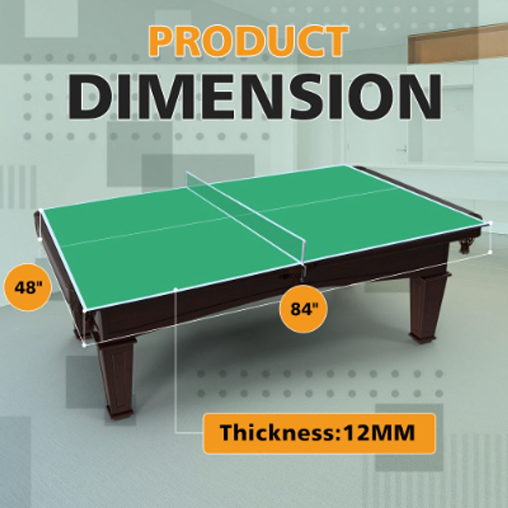 GameMaster™ – 7ft Foldable Ping Pong Tabletop Conversion Board (US Warehouse) - enhanced image 7