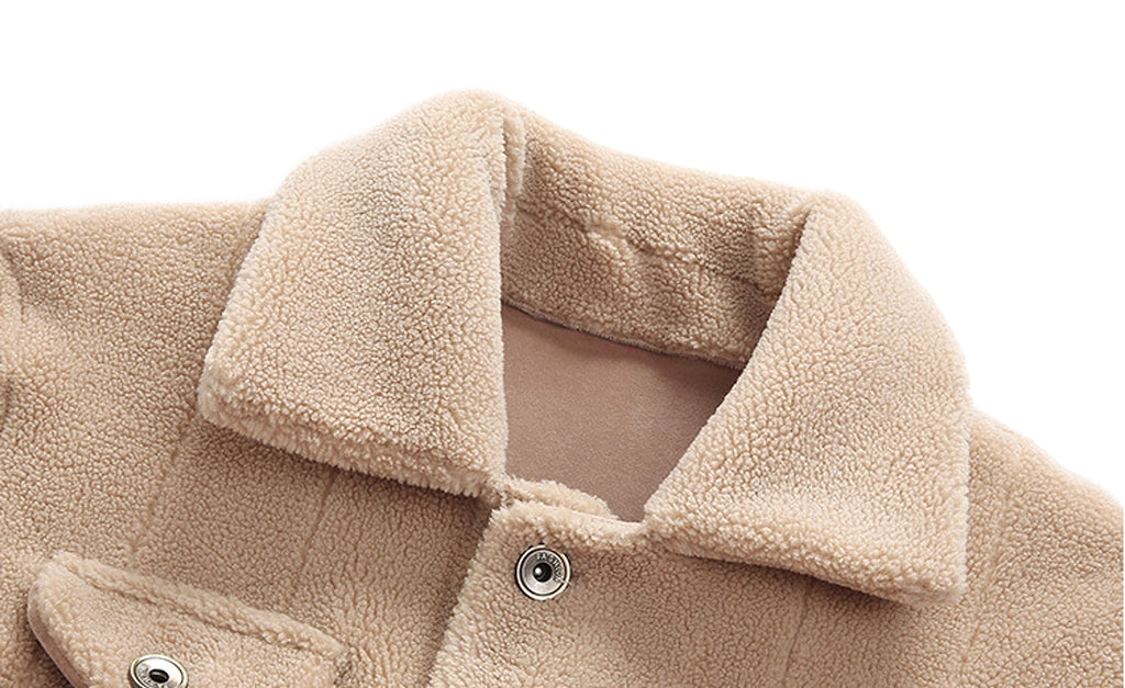 Grain Fleece Men Jacket Autumn And Winter New Style - enhanced image 7