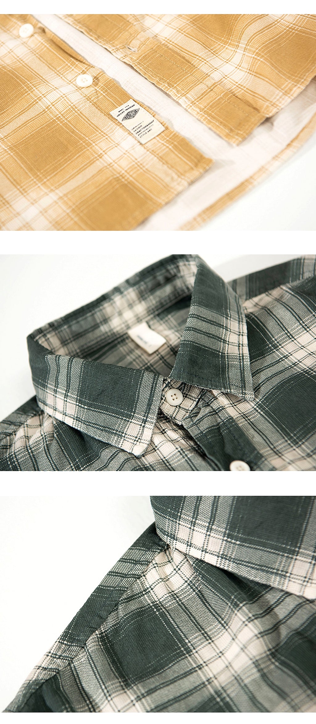 PlaidCraft™ – Pure Cotton Check Shirt for Men - enhanced image 7