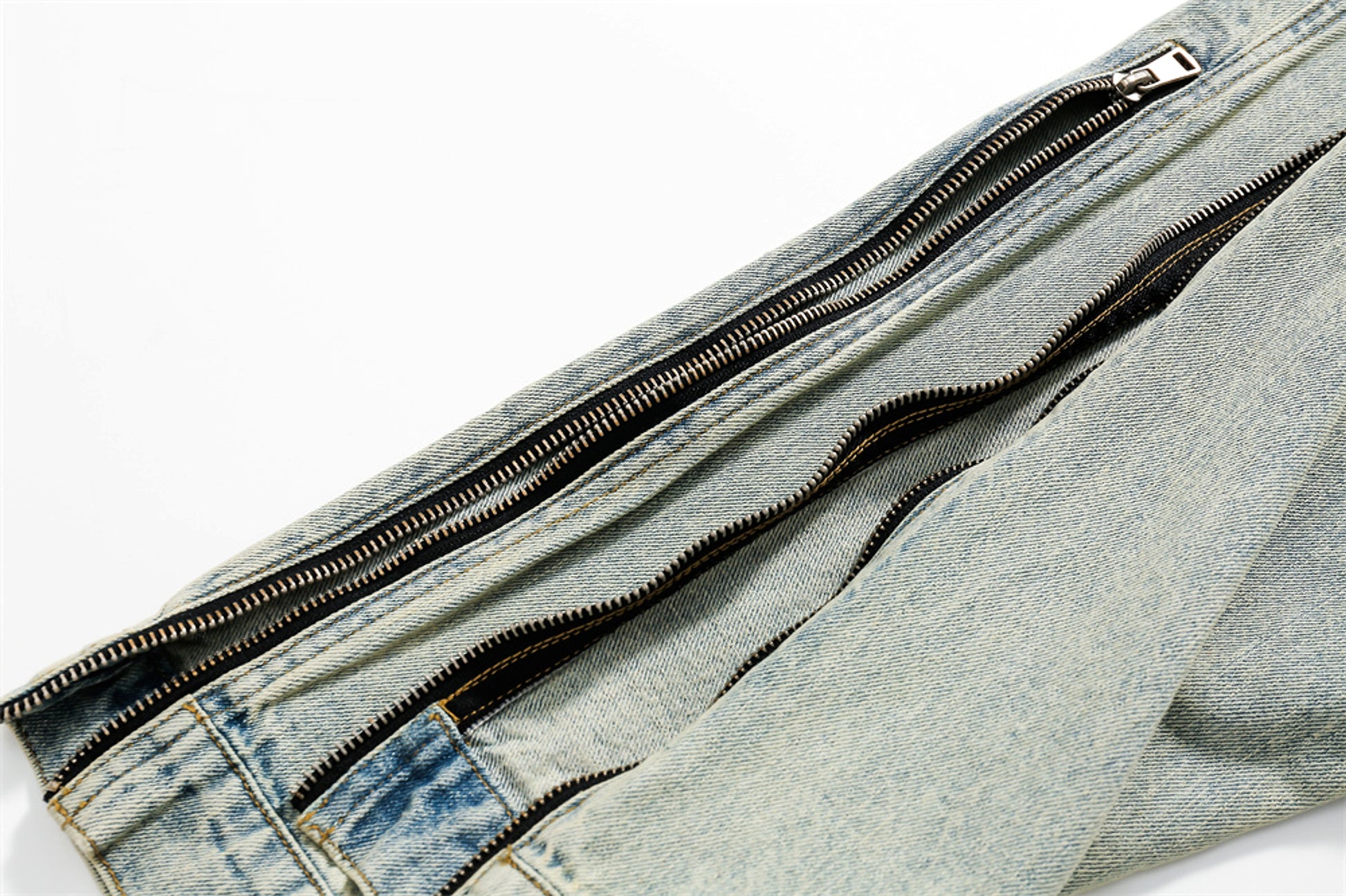 A.1  High Street Old Washing Water Denim Jacket  Women - enhanced image 7