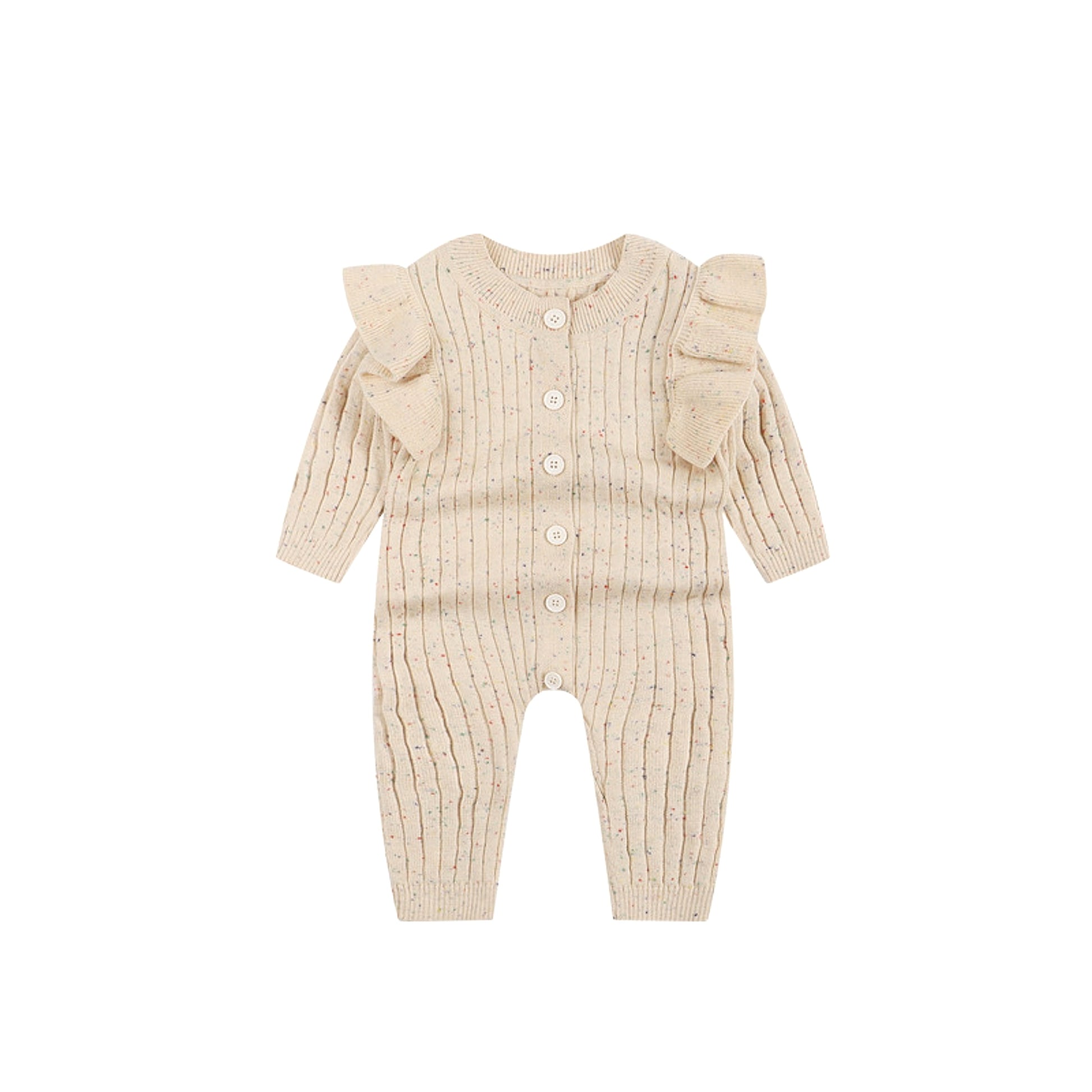 KnitNest™ – Autumn Cotton Baby Romper - enhanced image 7