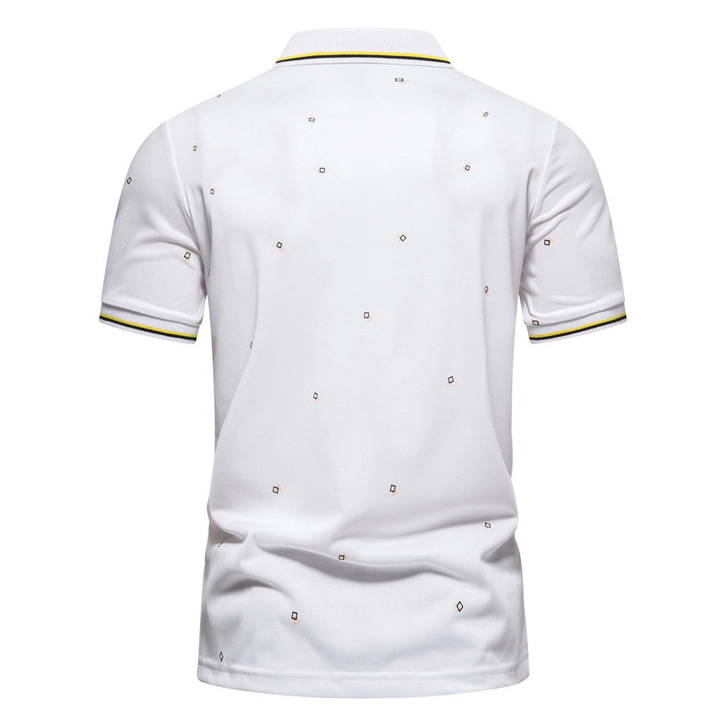 Lapel Short-sleeved T-shirt Men's Summer New Breathable Polo Shirt - enhanced image 7