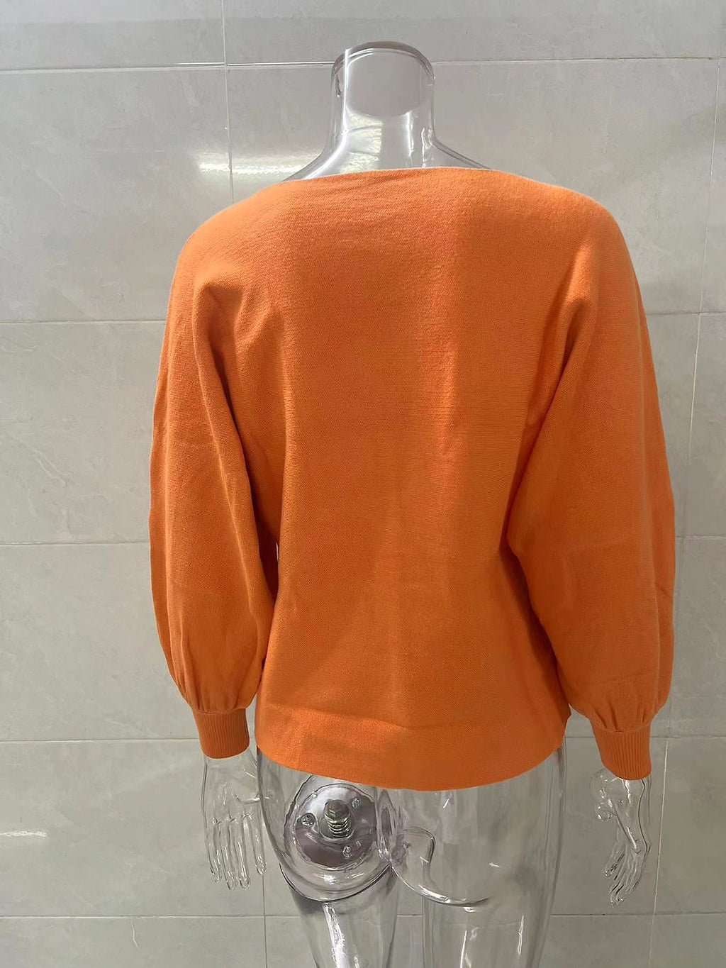 Loose Pullover Knitting Sweater Women - enhanced image 7