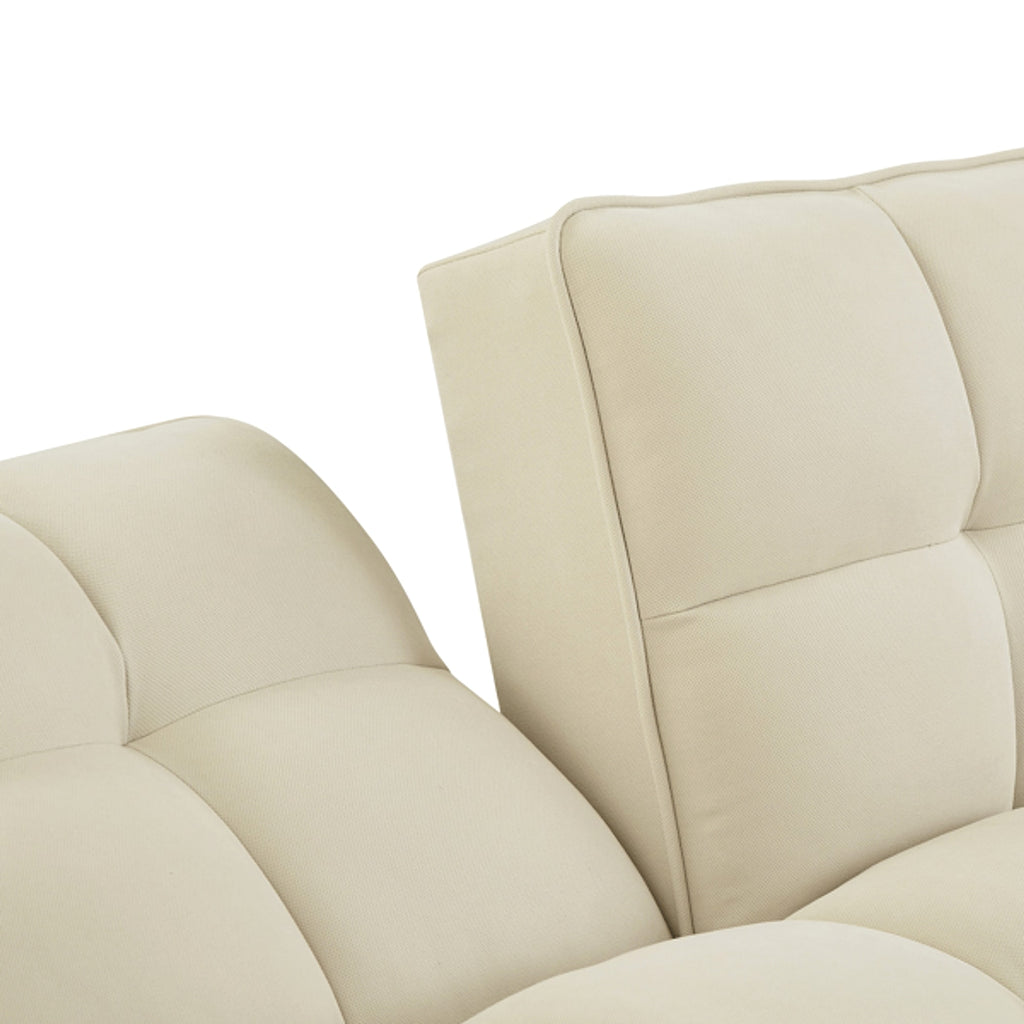 LuneluX – Adjustable Linen Sofa Chair (Beige) - enhanced image 7