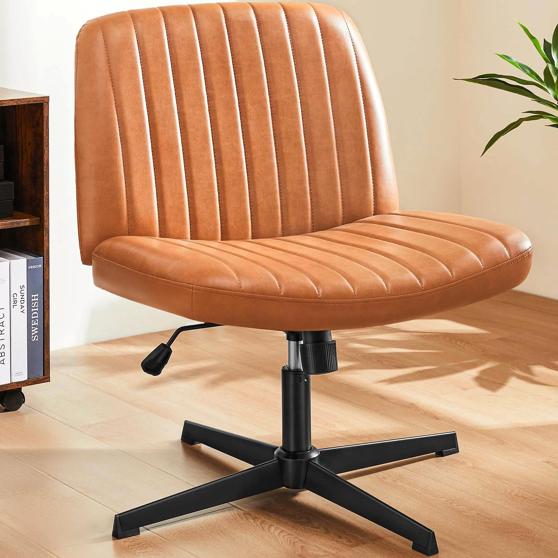 LuneluX_Home – Crossover Armless Swivel Chair - enhanced image 7
