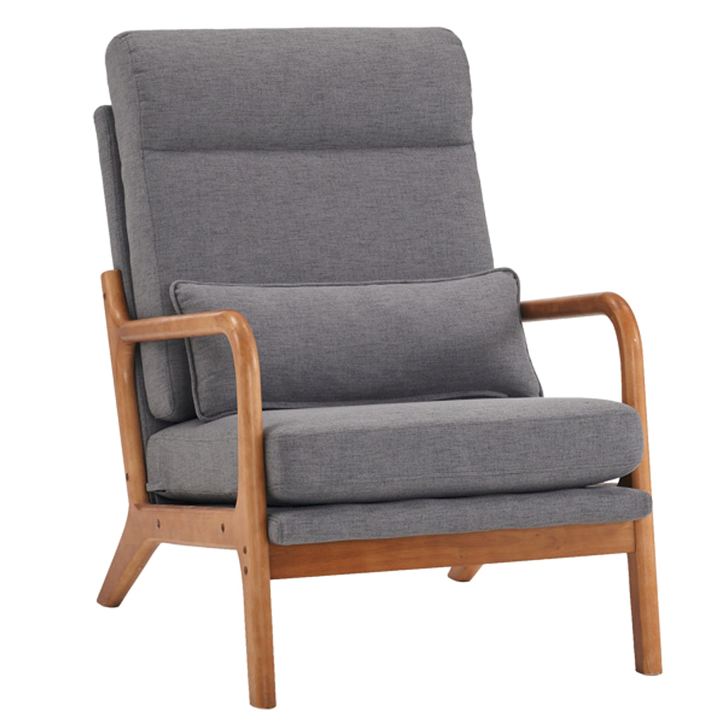 LuneluX_Home – Scandinavian Lounge Chair (Dark Gray) - enhanced image 7