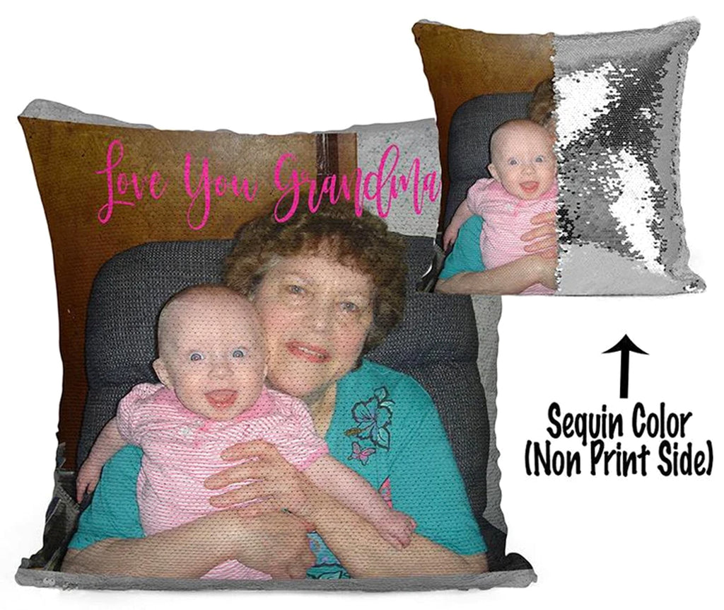 MagicSpark™ – Custom Sequin Photo Pillowcase (40×40 cm) - enhanced image 7