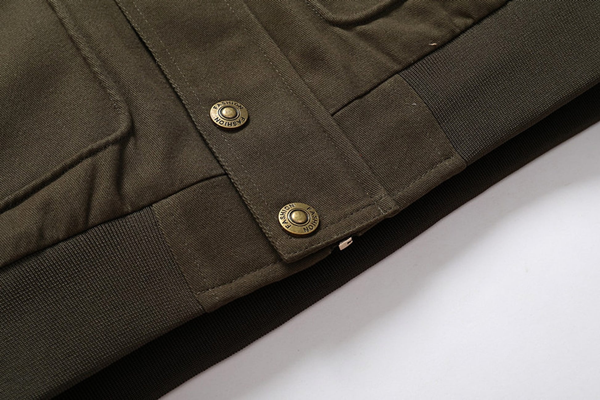 Men's Fashion Casual Fleece-lined Washed Coat - enhanced image 7