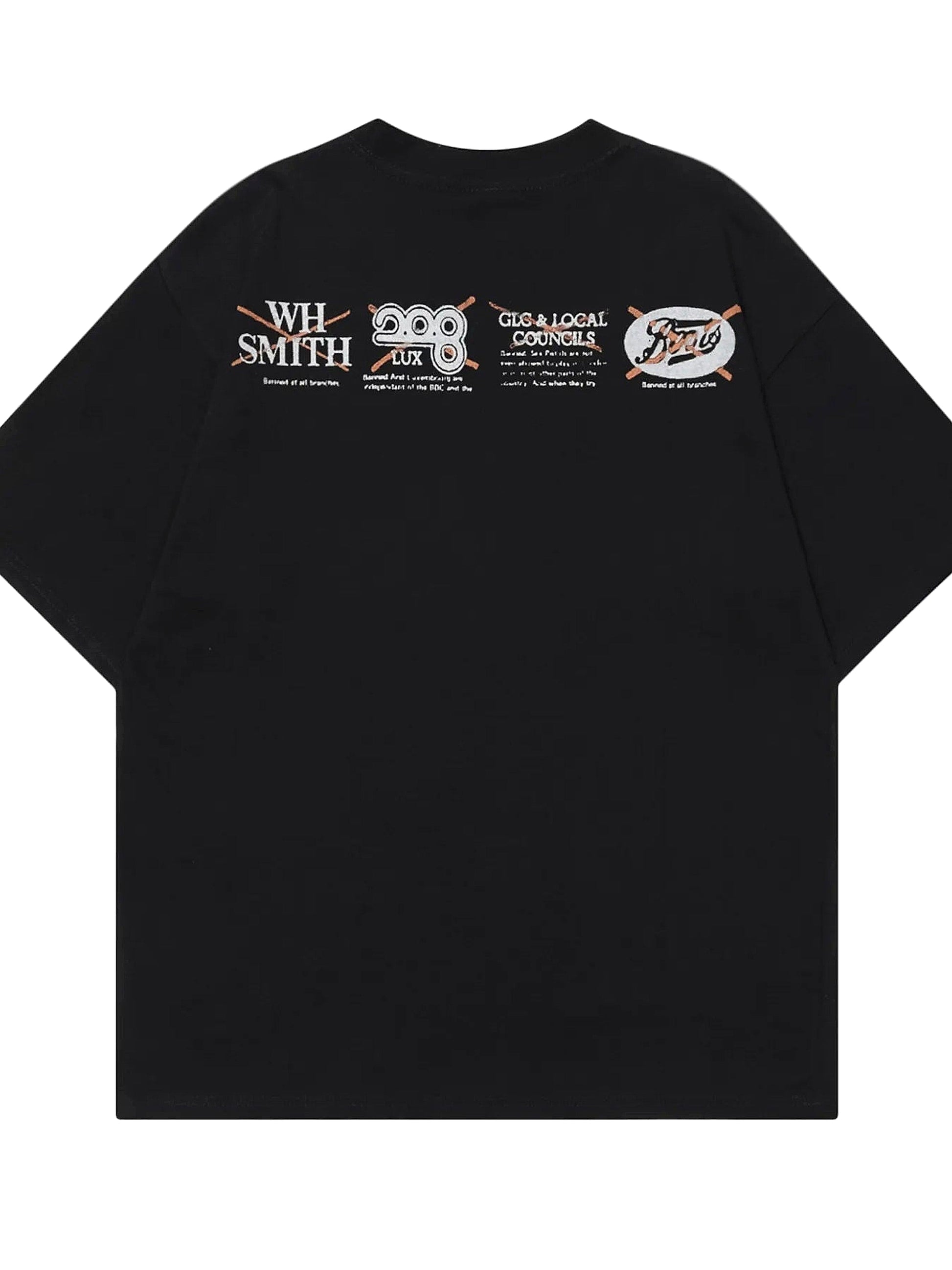 Men's Graphic Round Neck Oversized T-Shirt - enhanced image 7