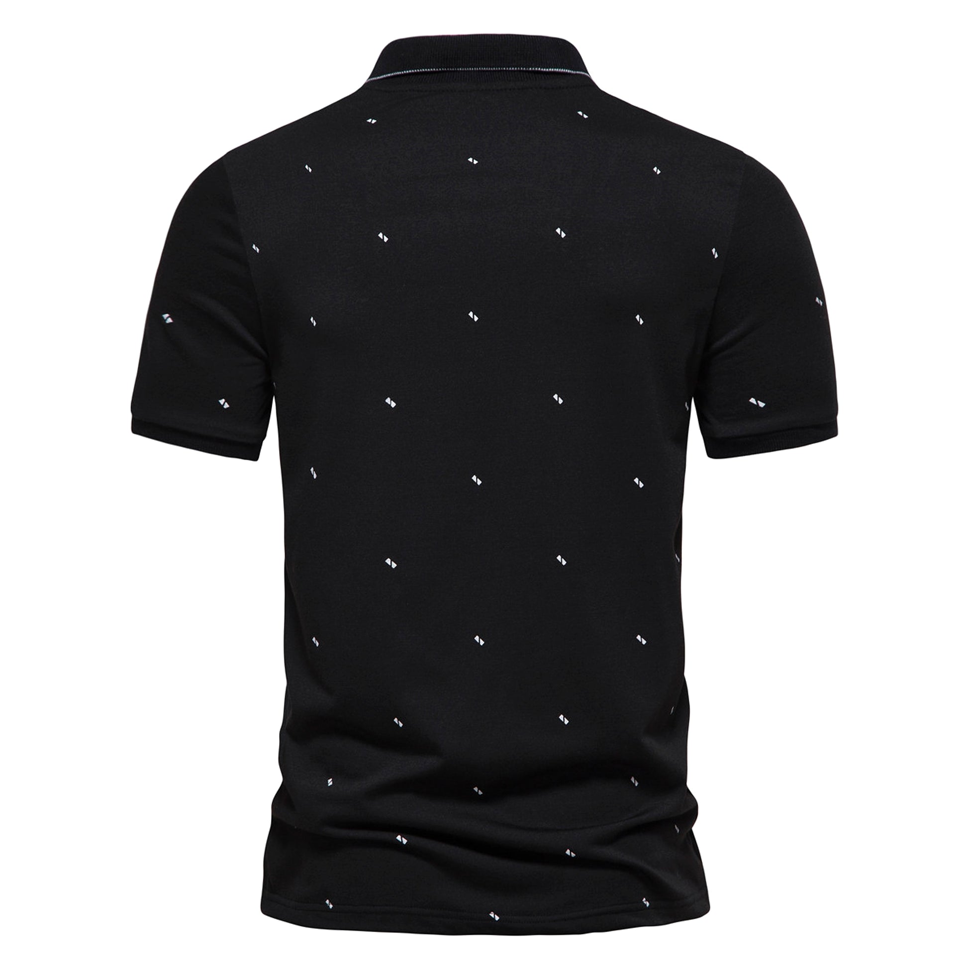Men's Short Sleeve Fashion Printed Polo T-Shirt - enhanced image 7