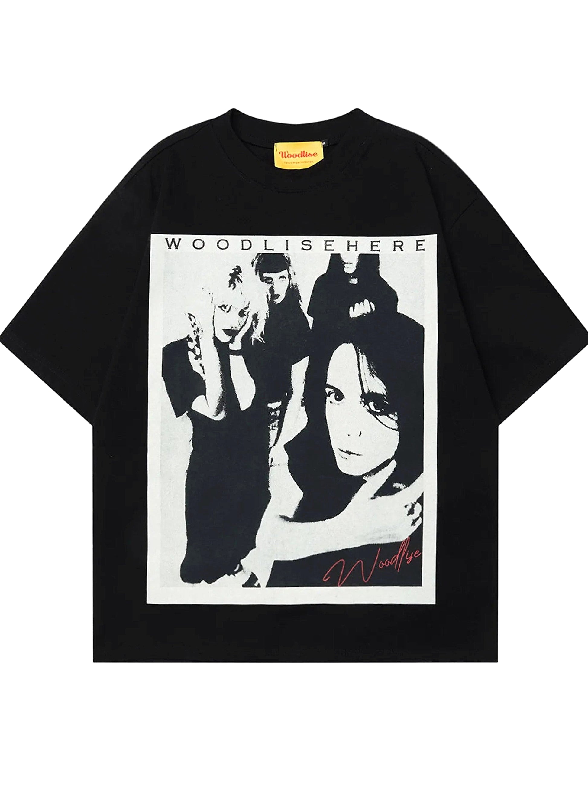 Men's Vintage Graphic Round Neck T-Shirt - enhanced image 7