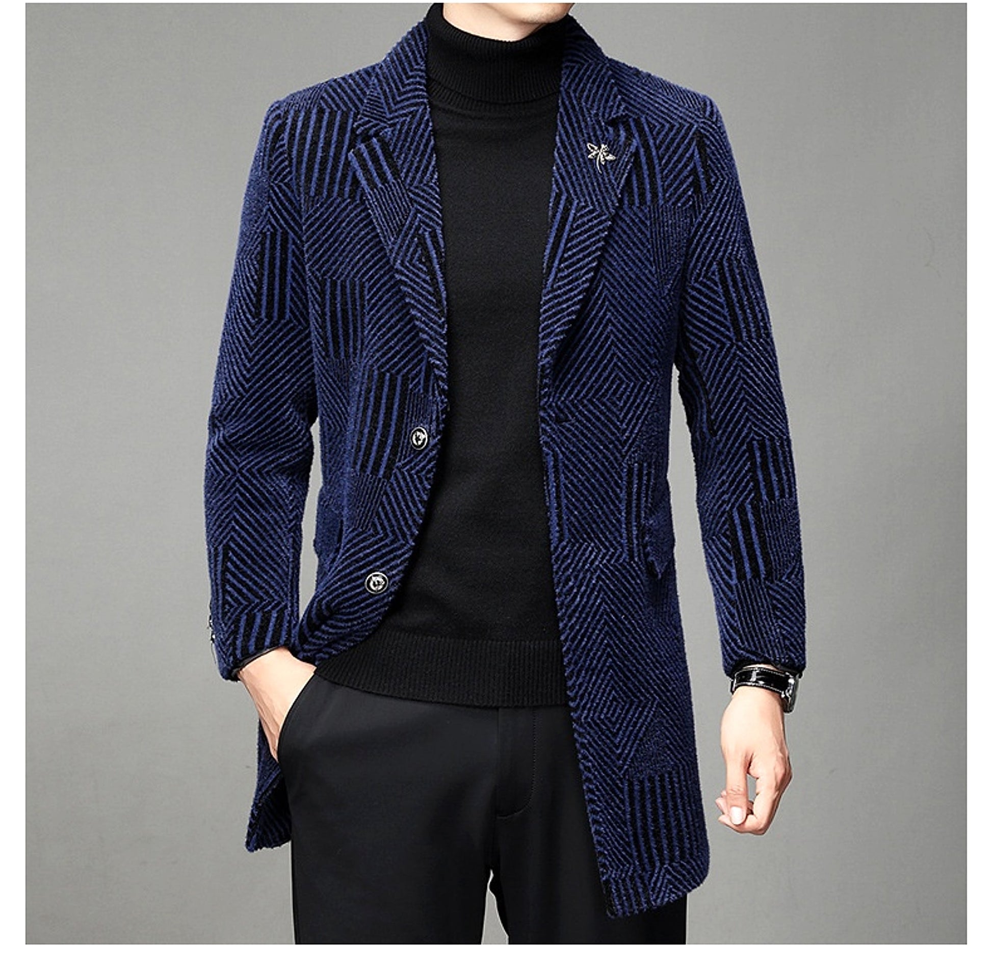 StormGuard™ – Men’s Autumn & Winter Windbreaker Coat - enhanced image 7