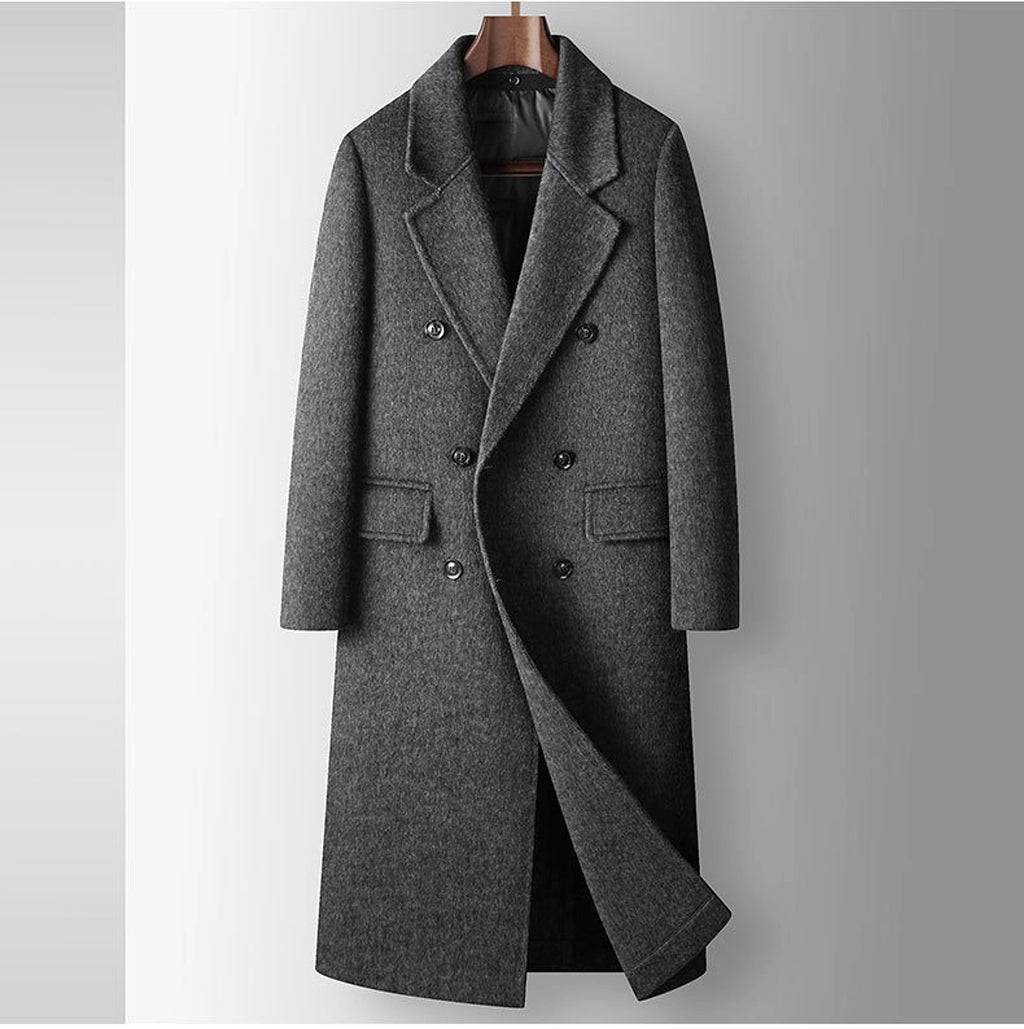 Men's Woolen Coat Autumn And Winter - enhanced image 7