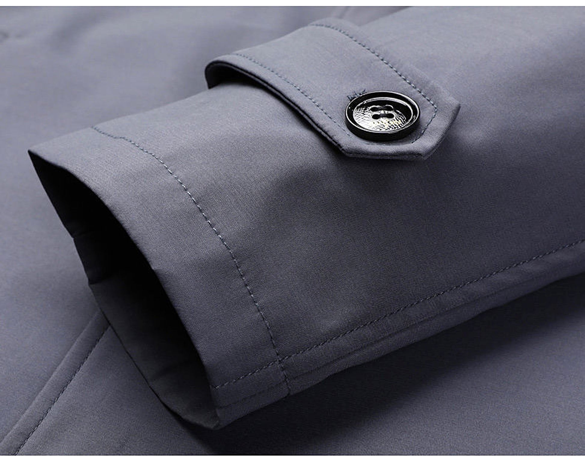 UrbanLayer™ – Mid-Length Trench Coat for Men - enhanced image 7