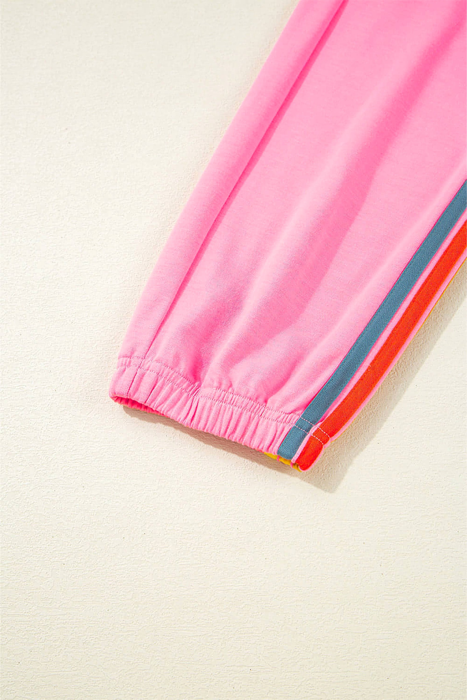 Pink Counting Rainbows High Waist Sweatpants - enhanced image 7