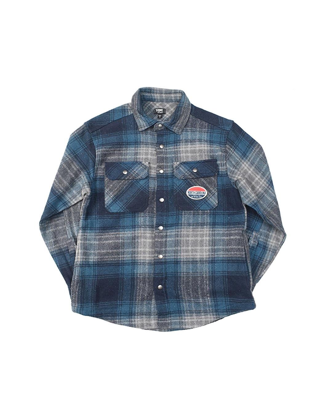 Retro Street Lightning Flame Loose DressShirt Men - enhanced image 7