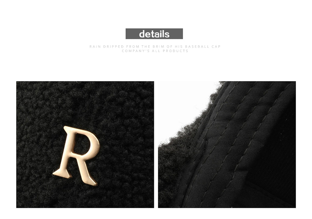 RICH - Lamb Wool Baseball Cap - enhanced image 7
