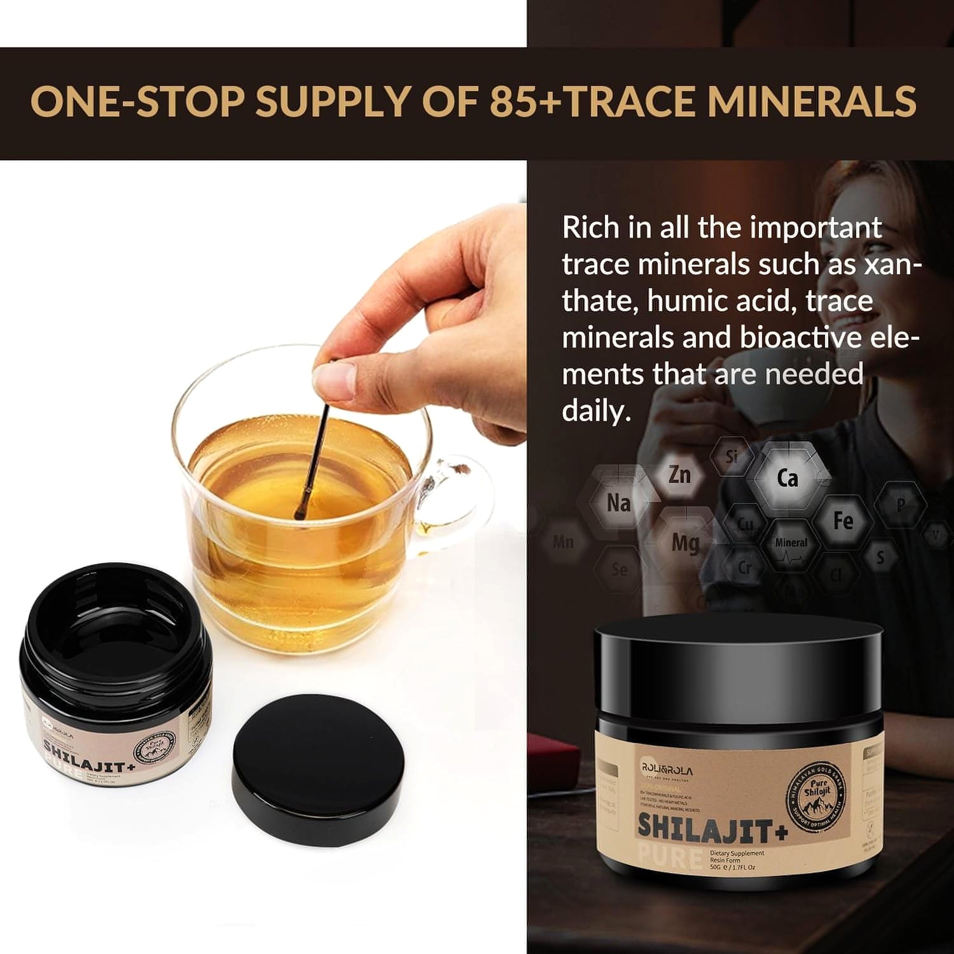 ROLI&ROLA Shilajit Resin 50g - enhanced image 7