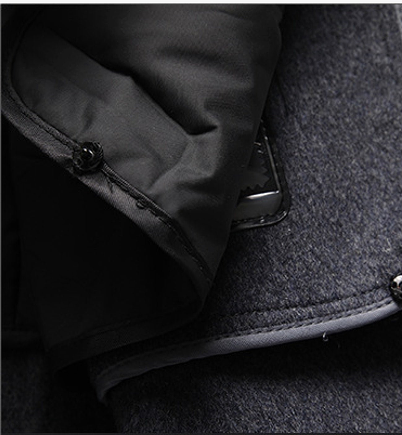 RoyalForm™ Men's Wool Coat – Luxury & Warmth for Winter - enhanced image 7