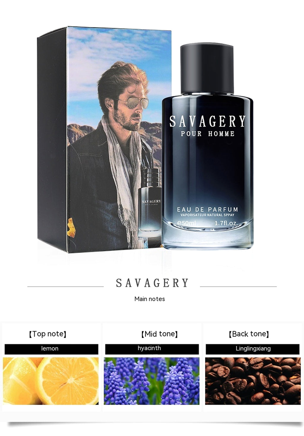 A.1 Savagery Persistent And Fresh Wooden Fragrance Gulong Eau De Toilette - enhanced image 7