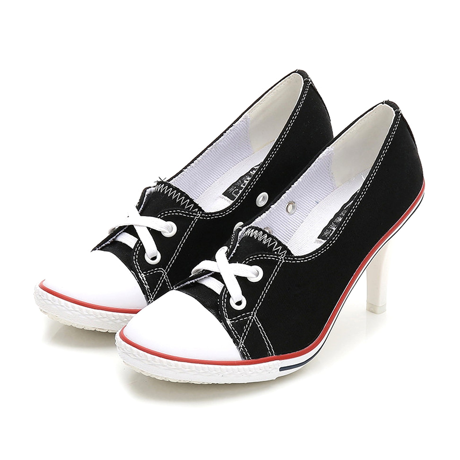 SeoulLift™ – Korean Canvas High-Sole Sneakers (Women) - enhanced image 7