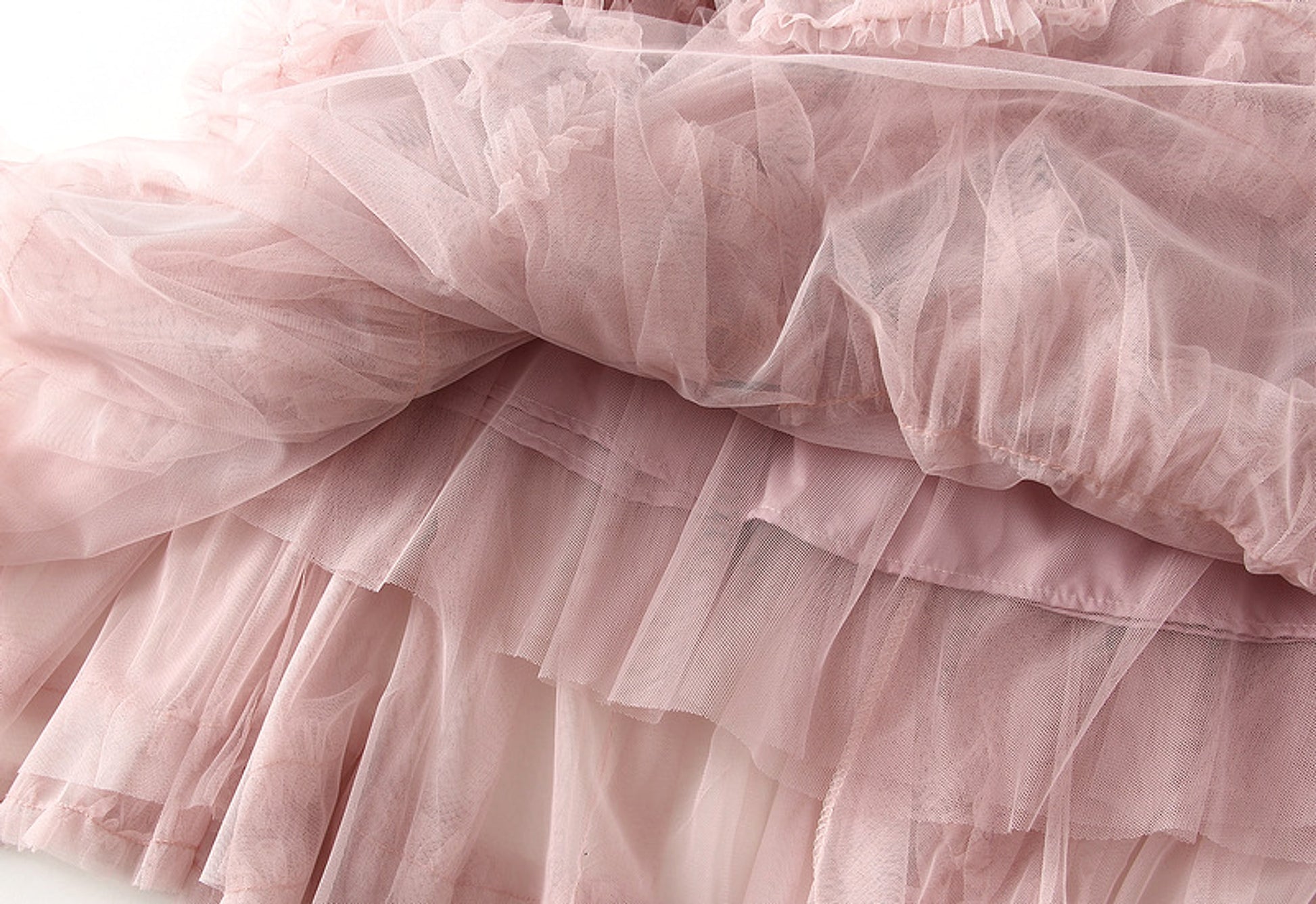 Slimming Multi-layer High-grade Gauze Skirt High-grade Skirt - enhanced image 7