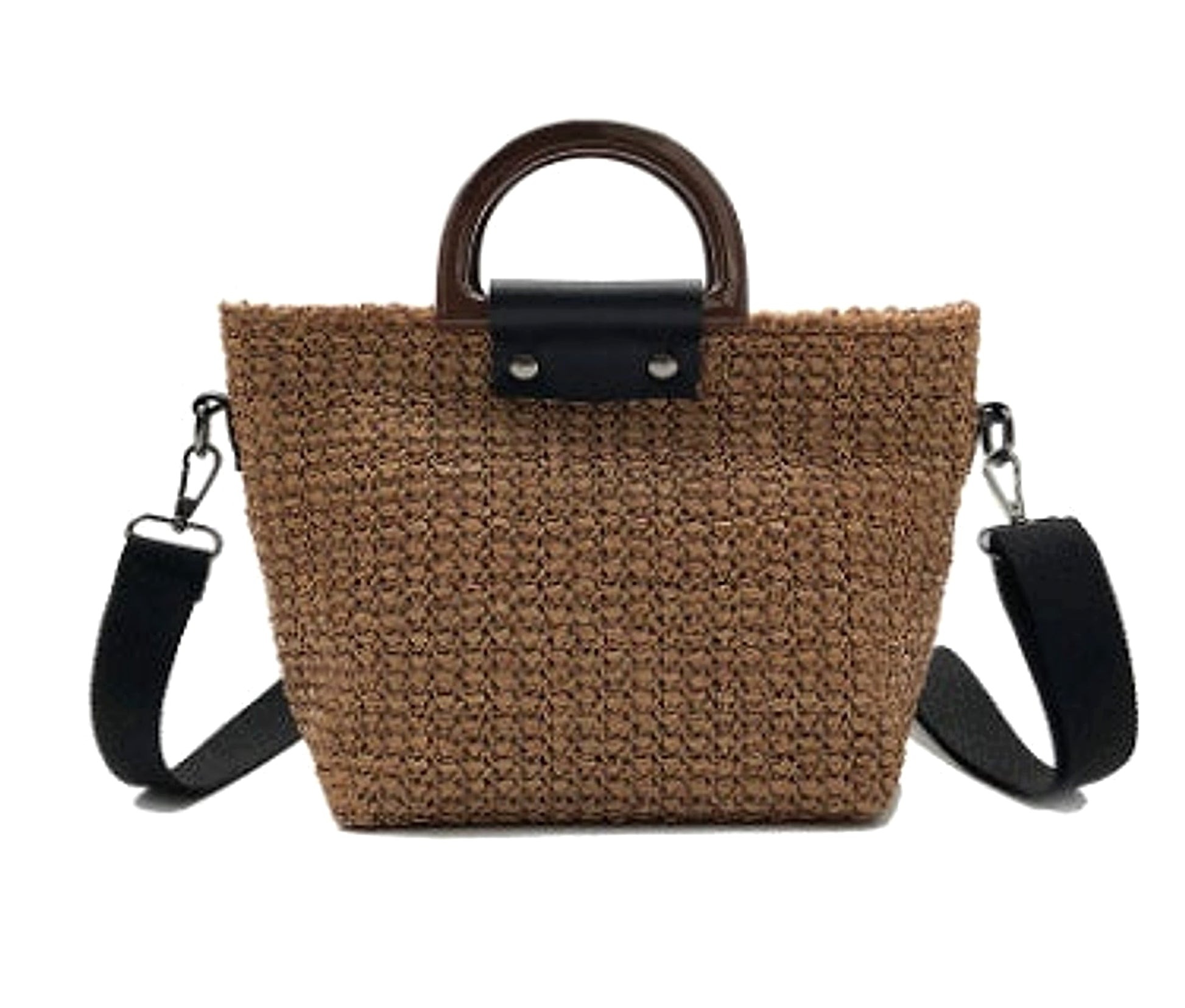 SolunaWeave™ – Simple Straw Utility Tote - enhanced image 7