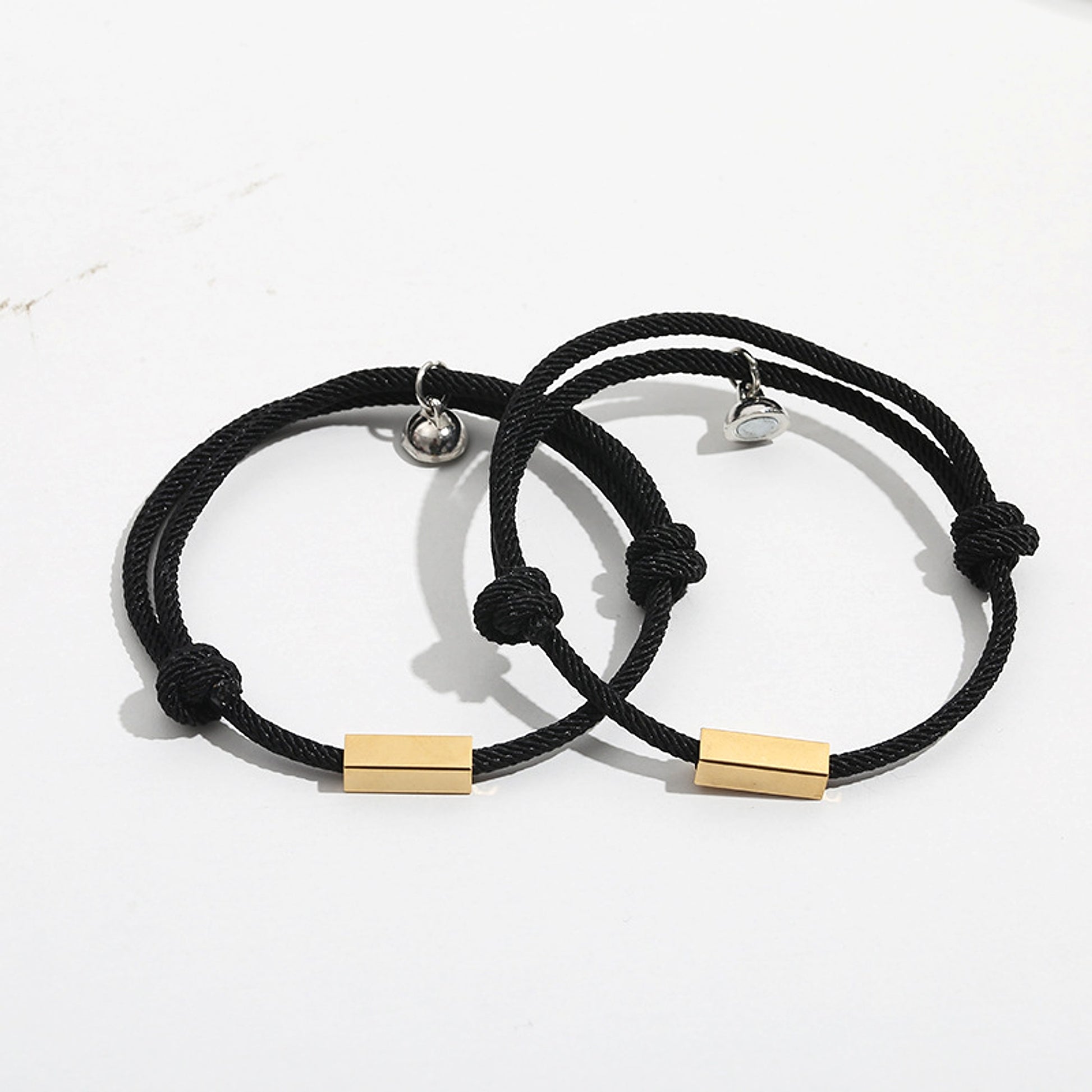 Magnetic Engraved Couple Bracelet – Stay Connected, Always! - enhanced image 7