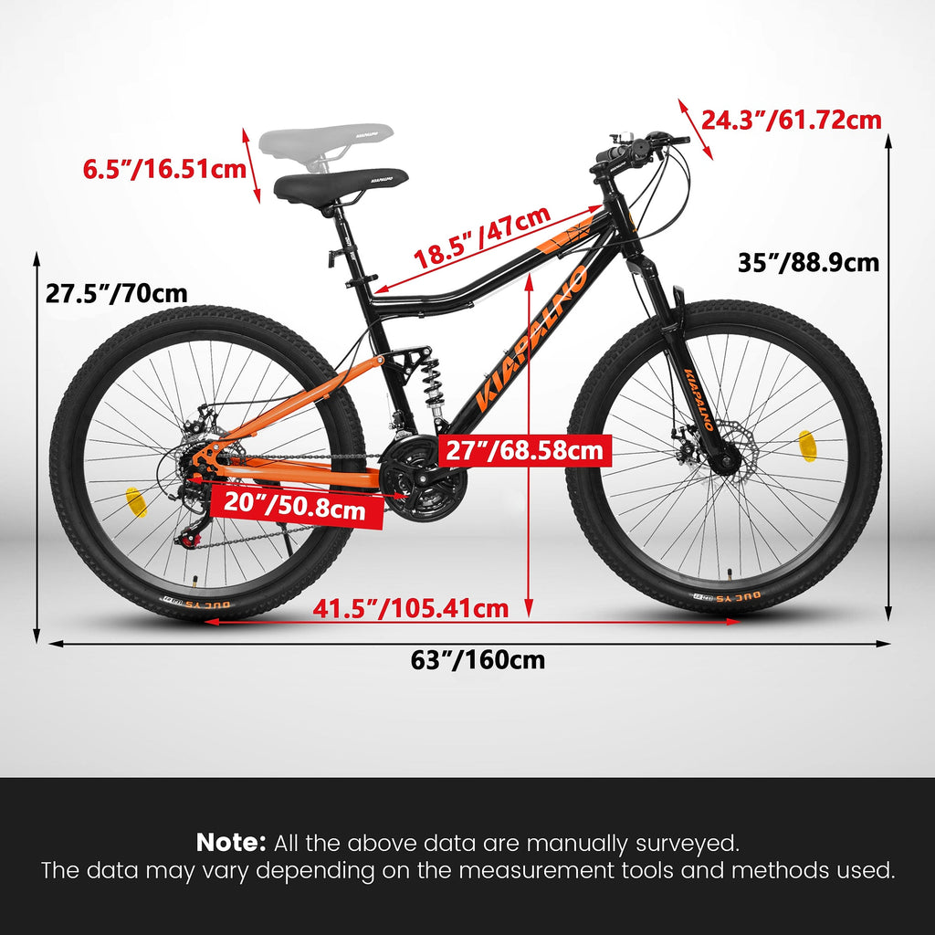 TerraRush™ – 26" Mountain Bike with Shock Absorber & 21-Speed Gear - enhanced image 7