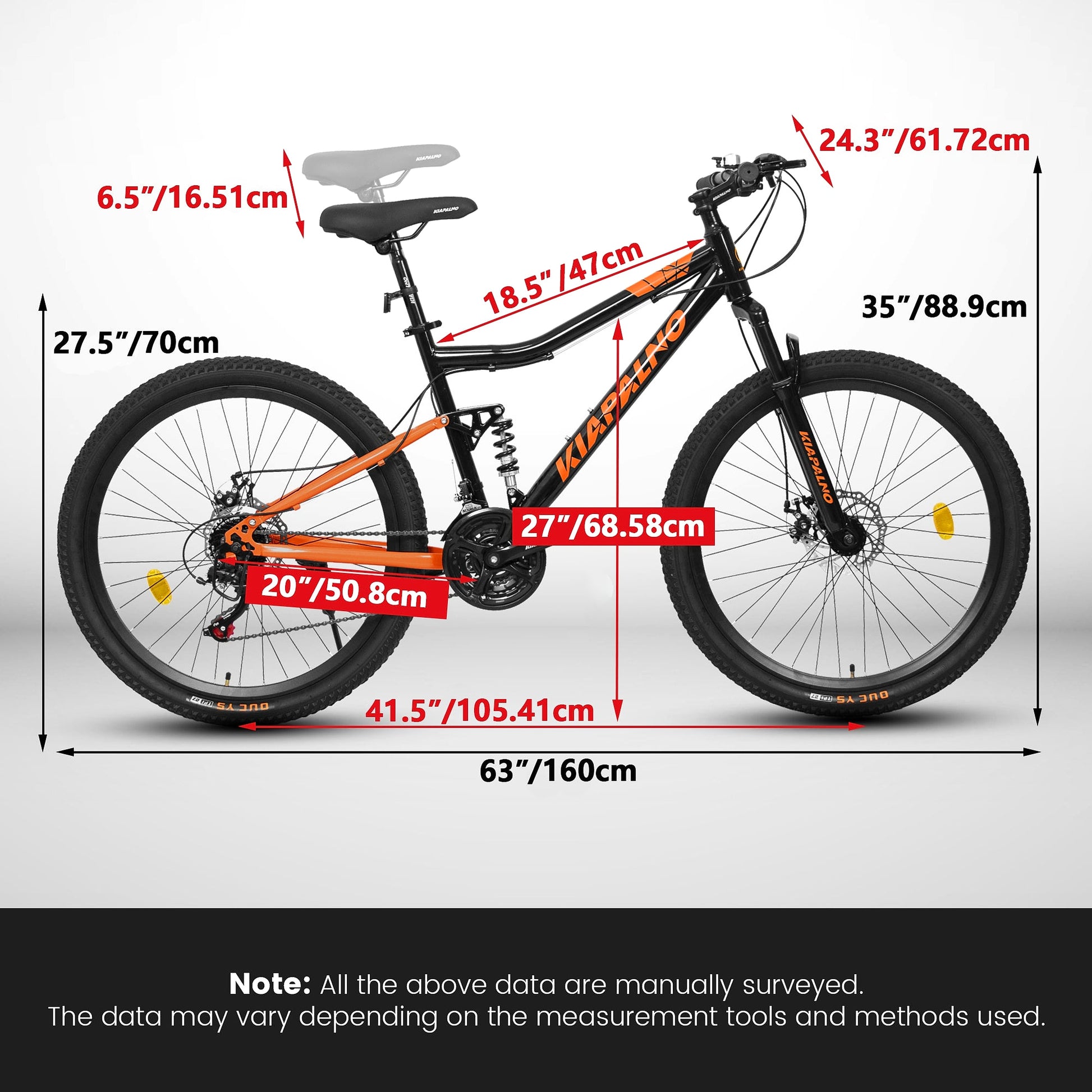 TerraRush™ – 26" Mountain Bike with Shock Absorber & 21-Speed Gear - enhanced image 7