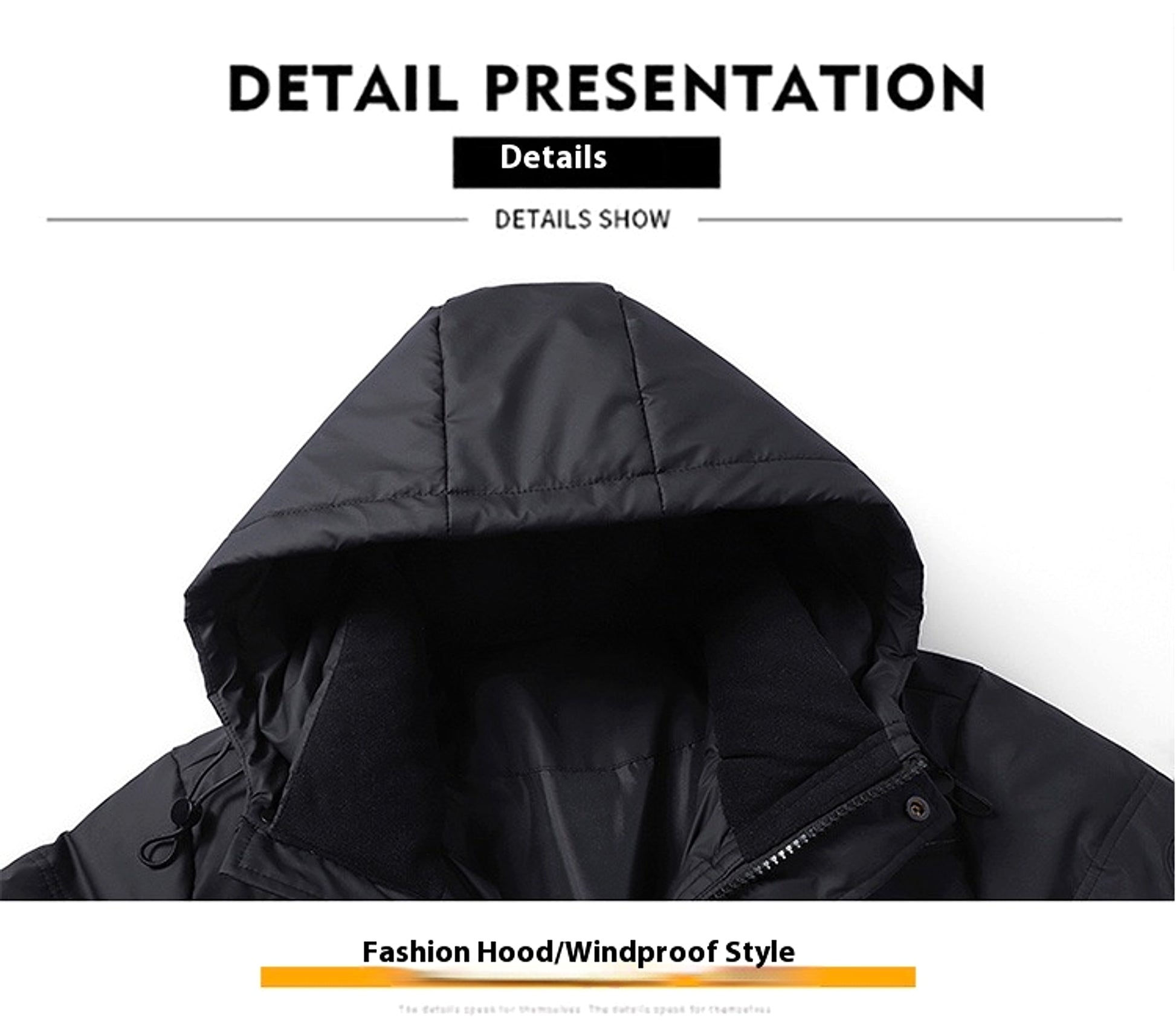 Thickened Warm Down Jacket Male mEN - enhanced image 7