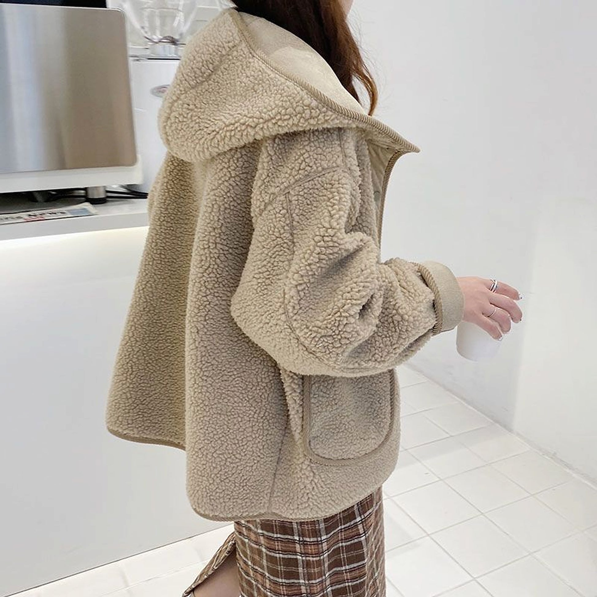 Thickened Work Clothes Top For Women - enhanced image 7