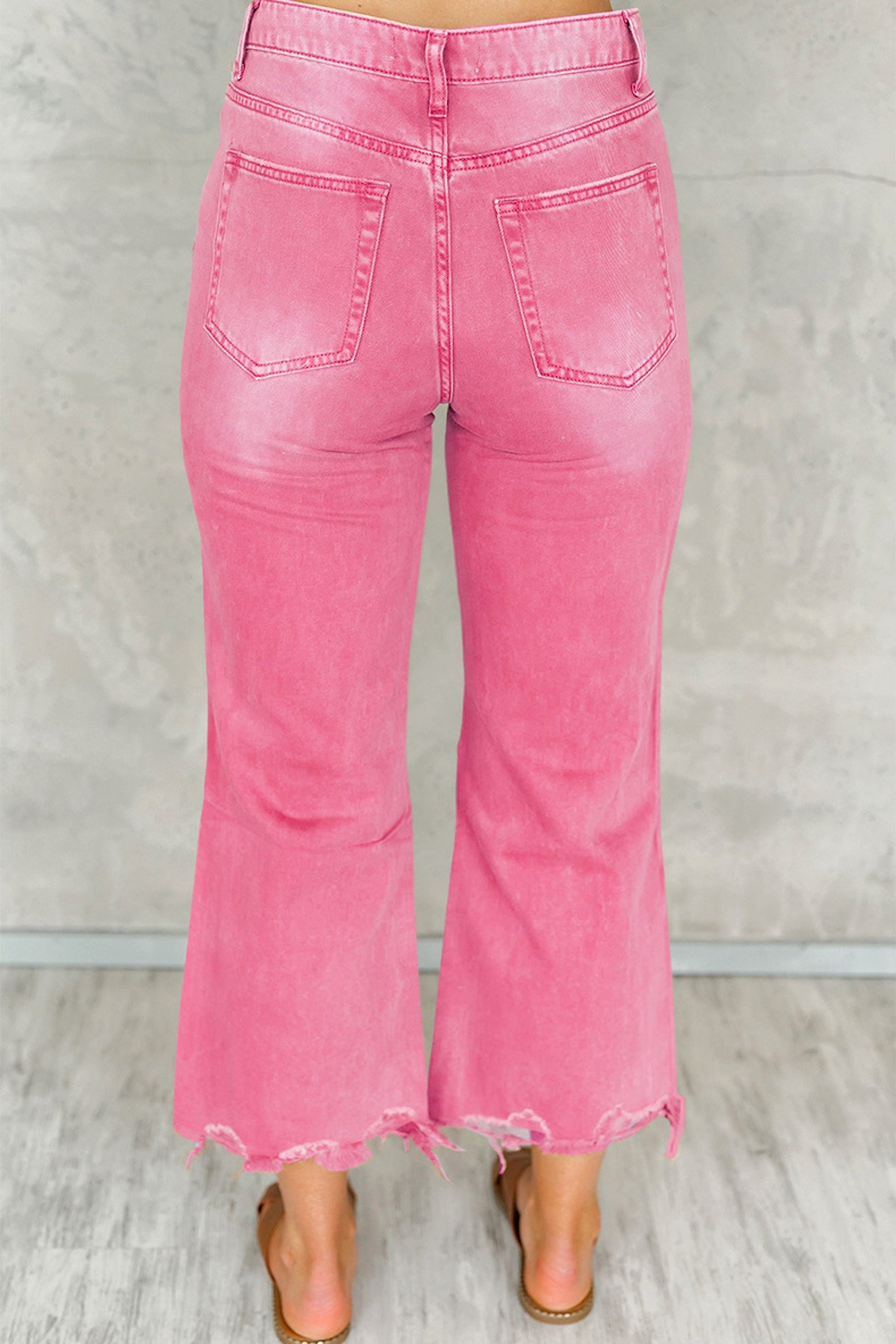UrbanEdge™ Women's Jeans – High-Waist, Vintage-Ripped Style - enhanced image 7