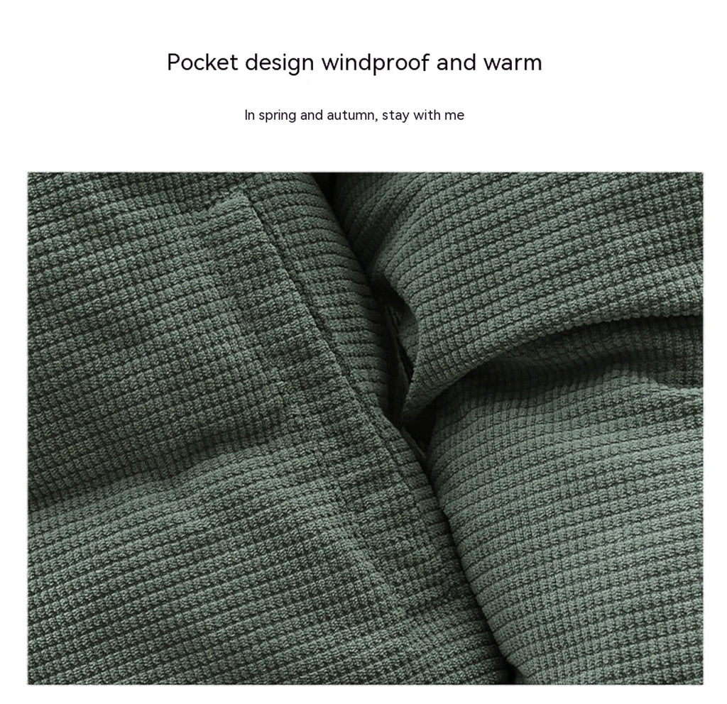 Waffle Coat Winter Warm And Trendy Cotton Coat - enhanced image 7