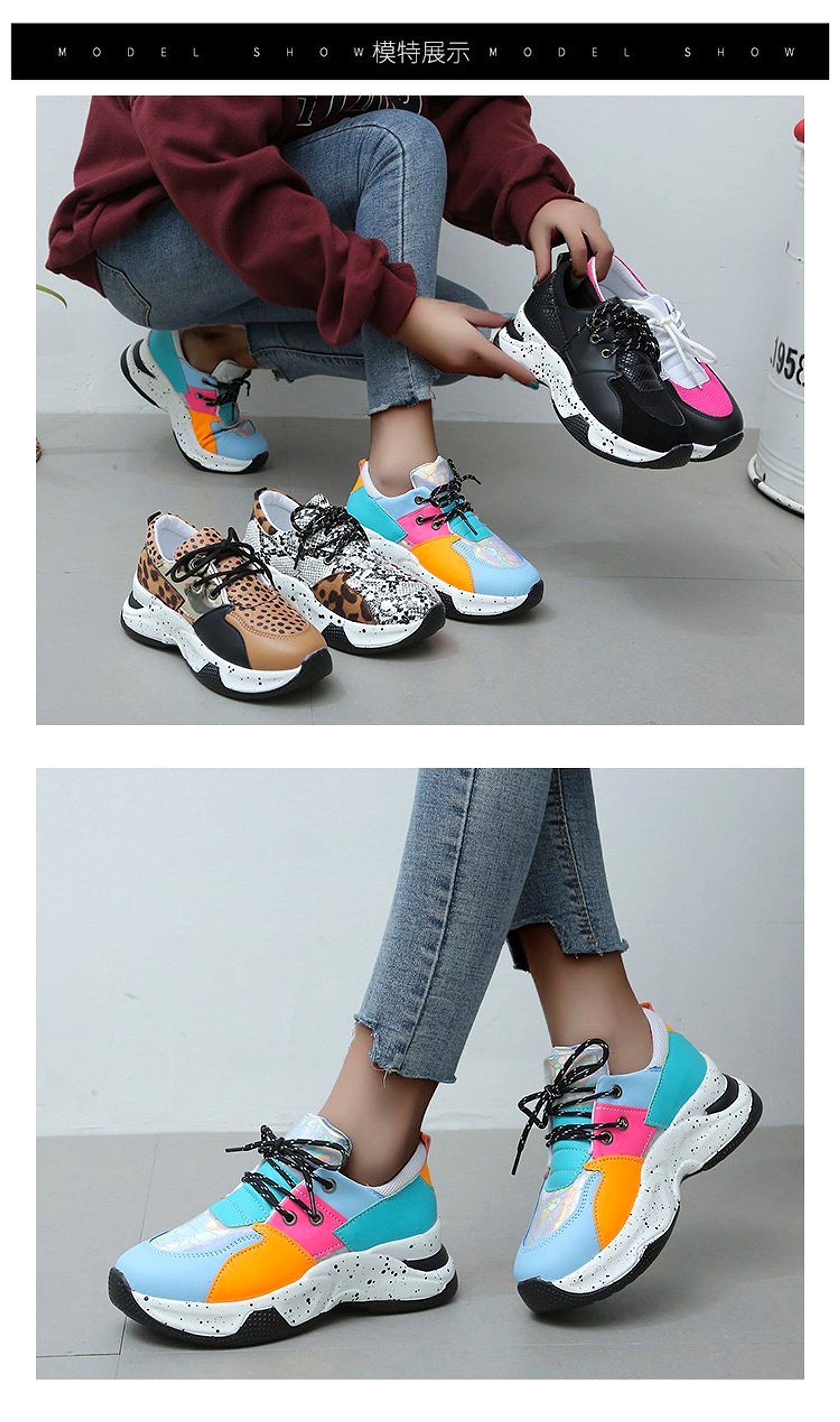 WILDWALK™ PrintRun – Leopard Print Sneakers for Women with Sporty Flair - enhanced image 7