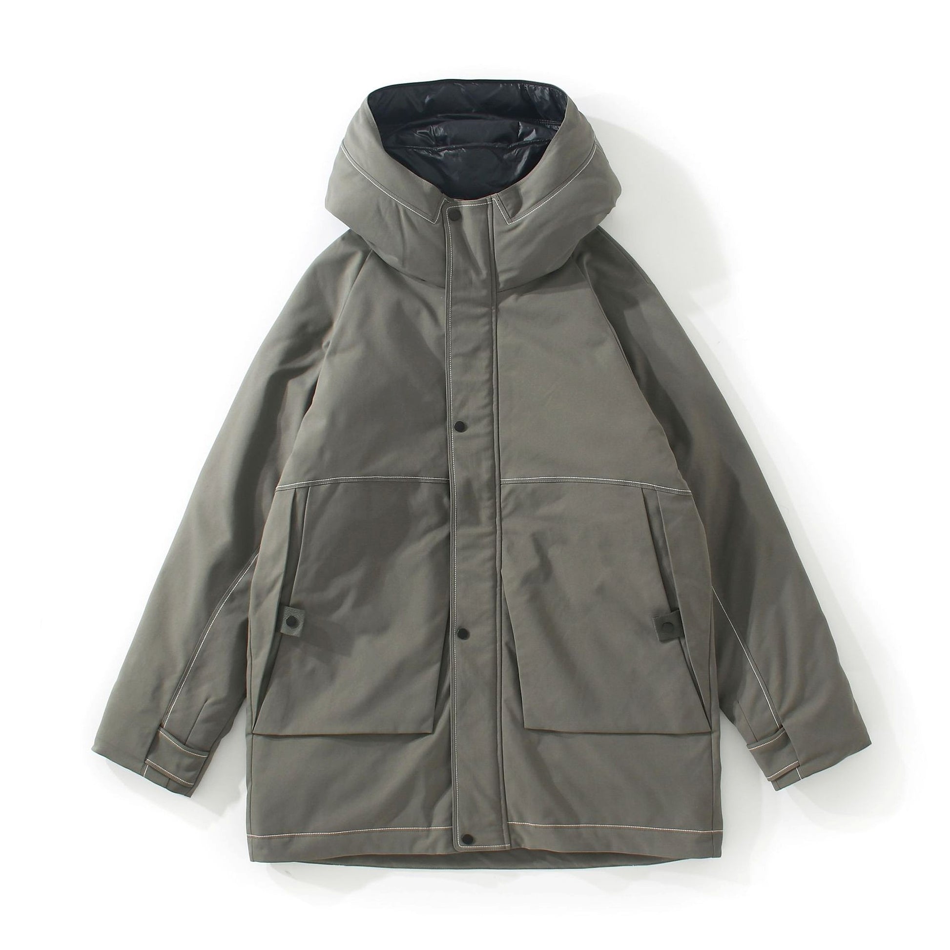 Winter Loose White Duck Down Quality Fashion Jacket Men - enhanced image 7